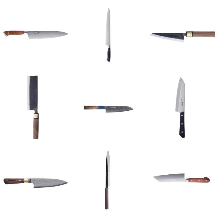 Japanske køkkenknive - Rune-Jakobsen Design