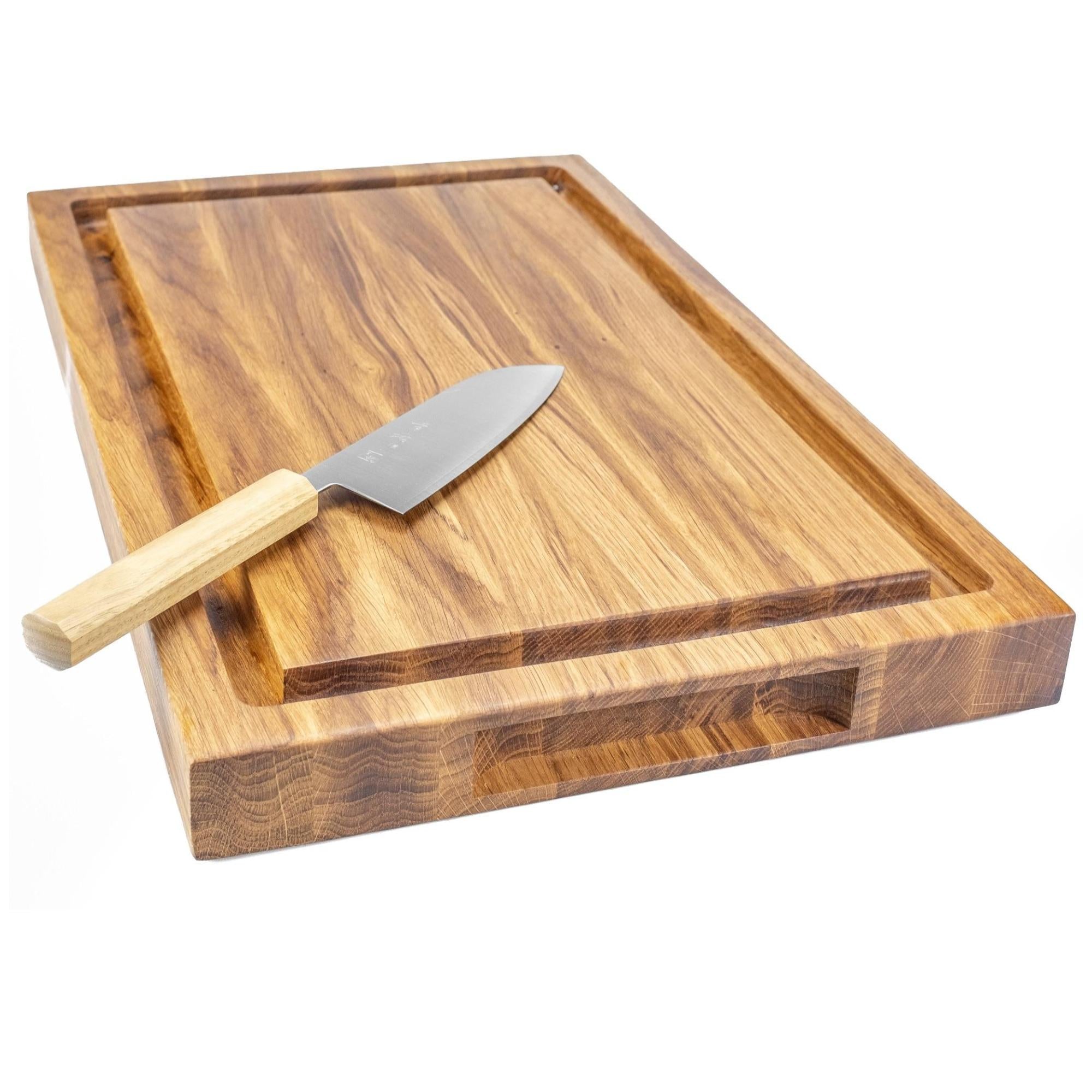 XXL - mega cutting board with juice groove.