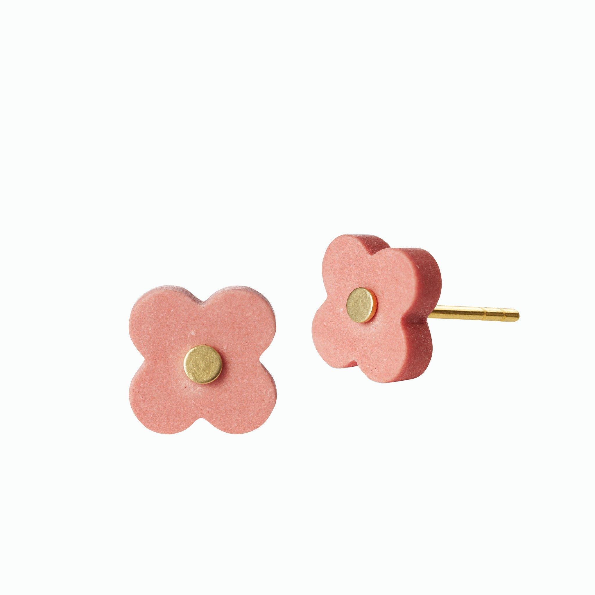 AURA earrings · CORAL