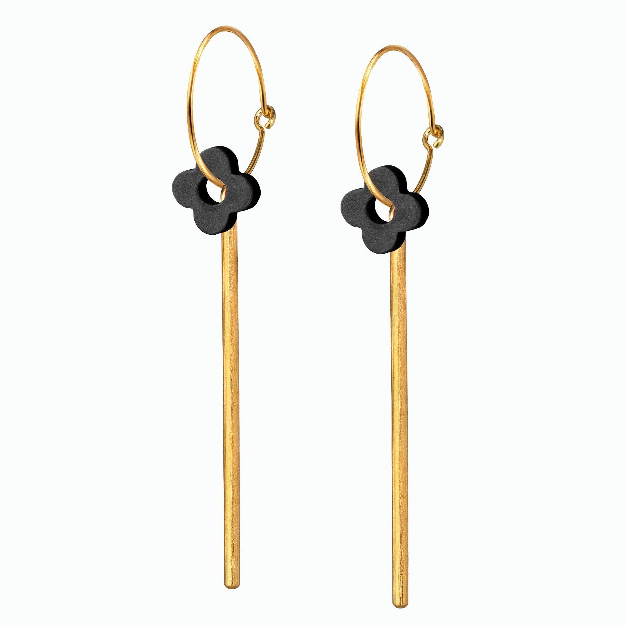 AURA flower · BLACK