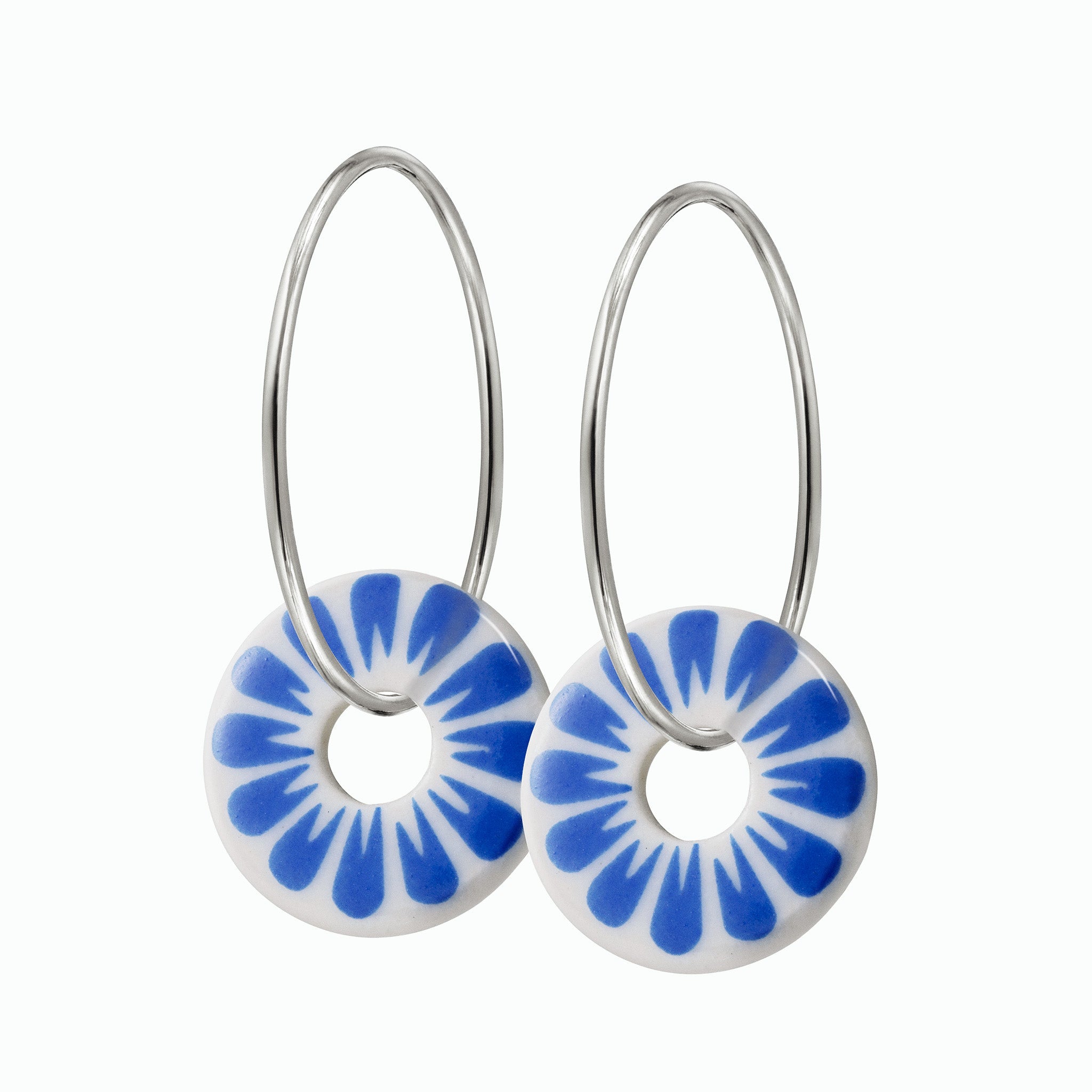 SCHERNING smykker BLOOM øreringe ROYAL BLUE