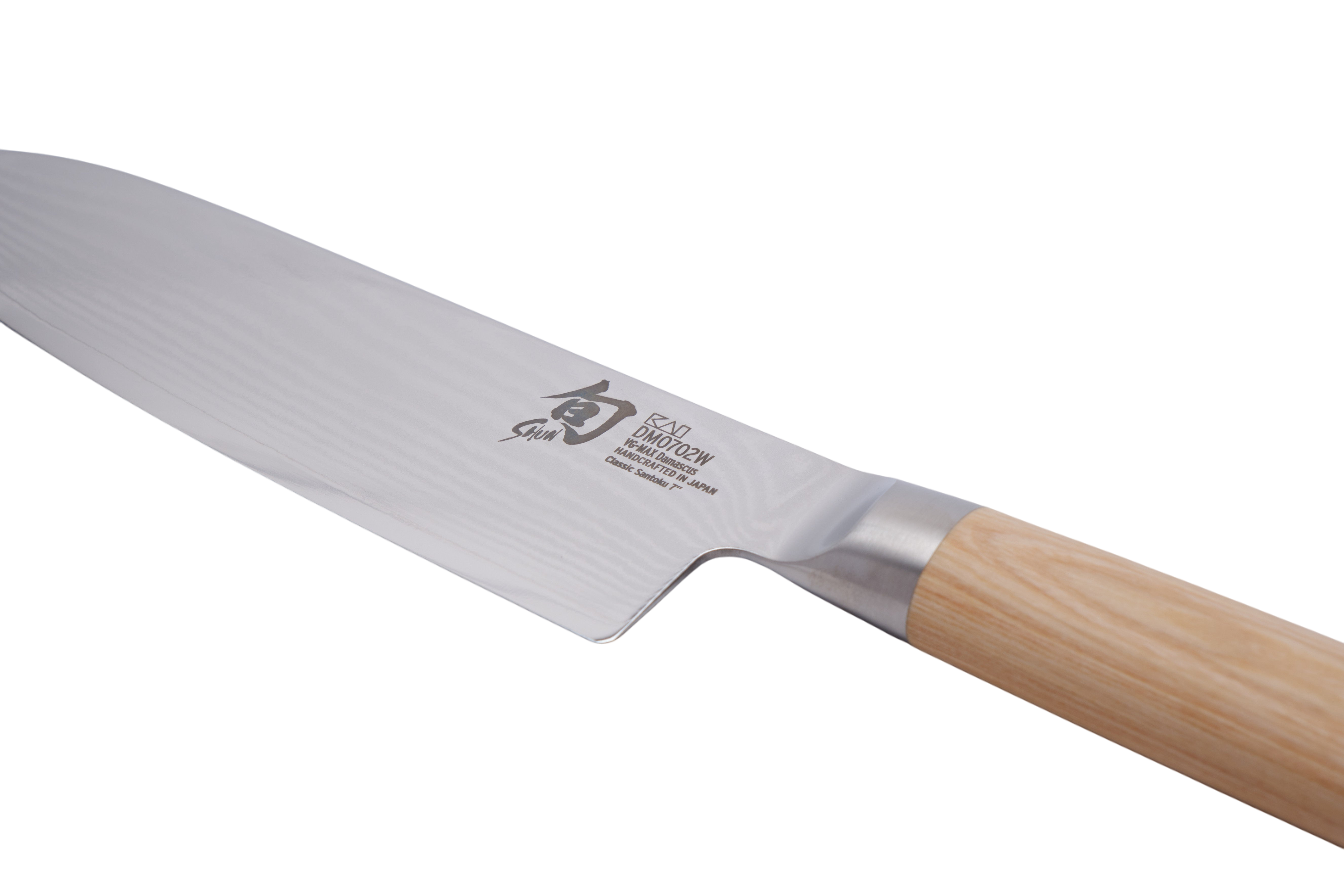 Shun Classic 180 mm Santoku - White