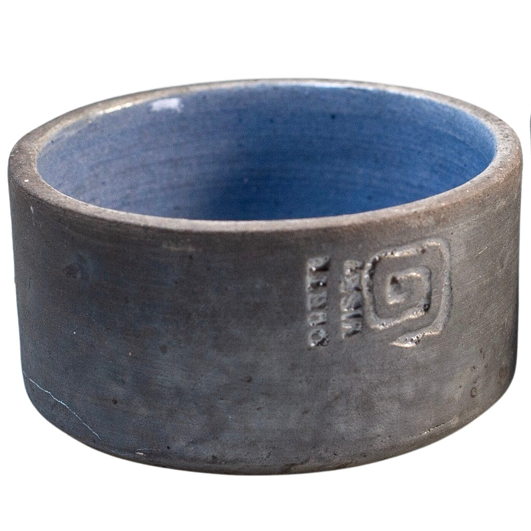 'Salt dish' raku-fired