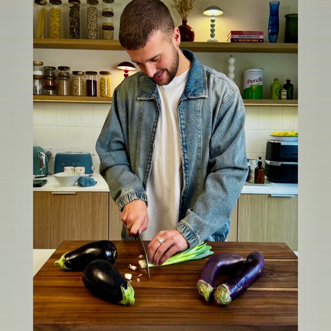 Not just a board. 4 cm thick cutting board with soul. Sizes from 30x30 cm - 80x50 cm