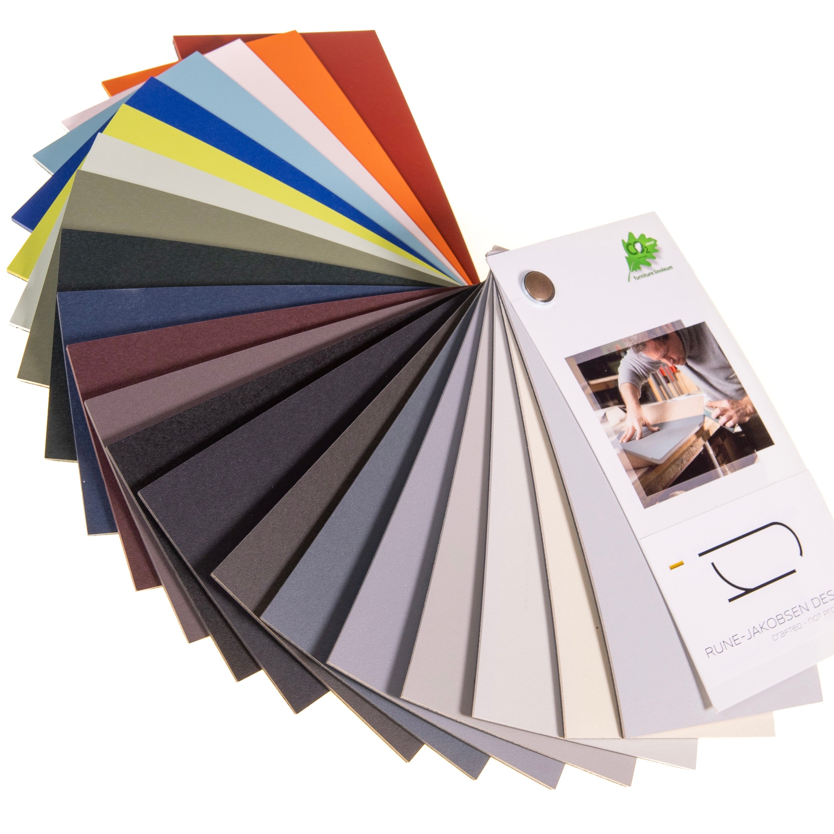 Rune - Jakobsen Design Colorsđ - smal magnetiske knivskinner med linoleumfront i lĂŠngder fra 30 - 80 cm 40 cm Knivskinner_8