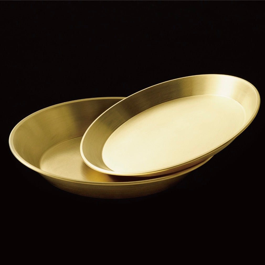 Sakami Kogei ‘Bank Tray’ håndlavet japansk bakke i messing _1