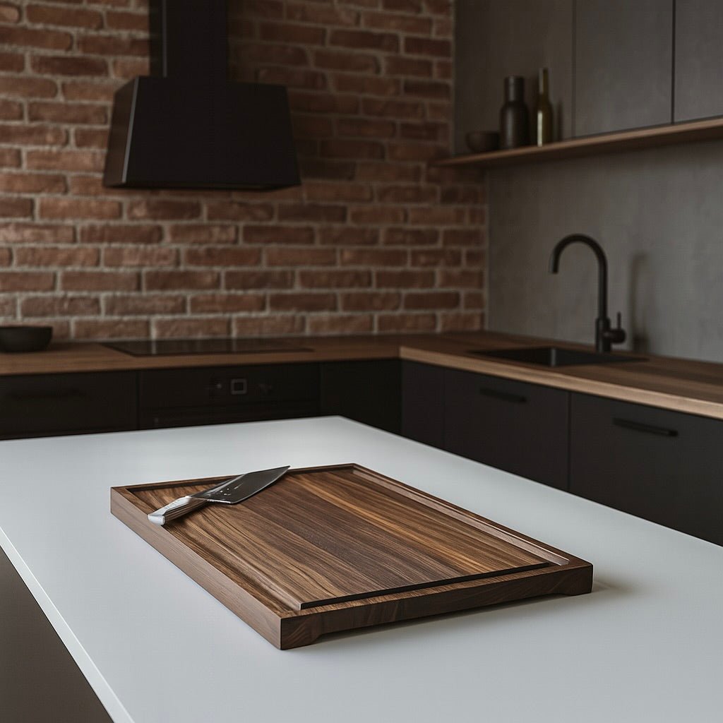 Rune - Jakobsen Design No Nonsense - 3 cm tykt skærebræt med dyb saftrille. 50x30x3 cm Skærebrætter_3