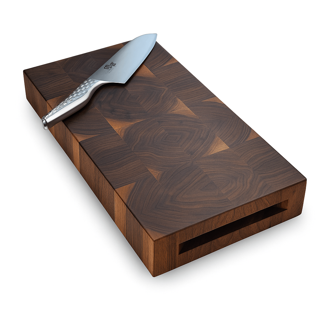 Rune - Jakobsen Woodworks 'WOW' skærebræt i endetræ 'Mini' 30x20x5 cm_7