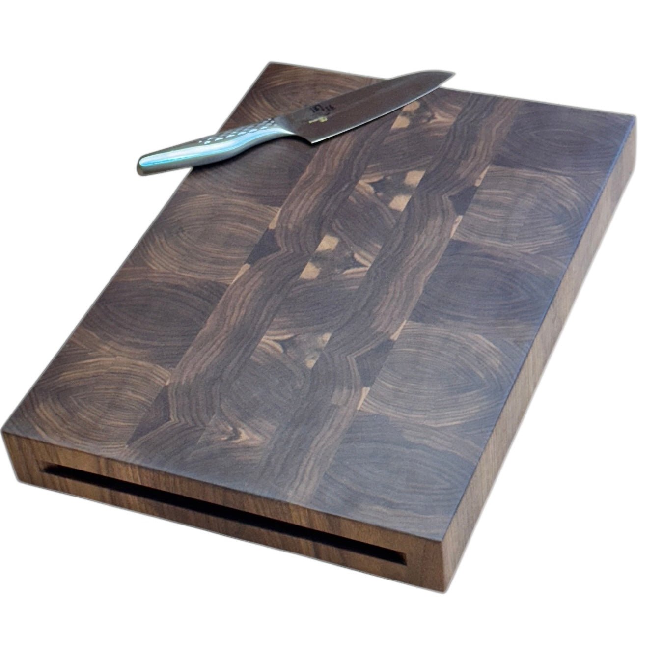 Køb 'WOW' skærebræt i endetræ 'Mini' 30x20x5 cm_4 fra Rune - Jakobsen Woodworks hos os