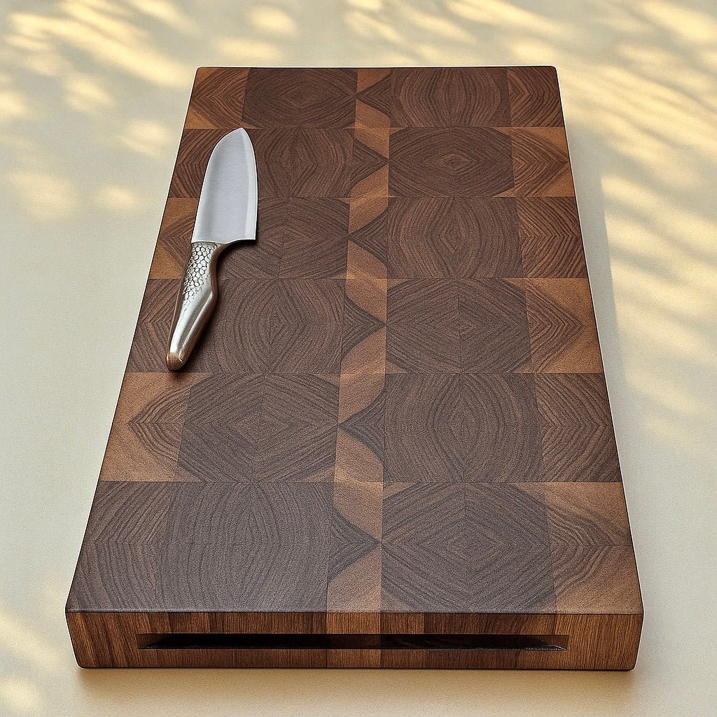 Rune - Jakobsen Woodworks 'WOW' skærebræt i endetræ 'Medium' 40x30x5 cm_14