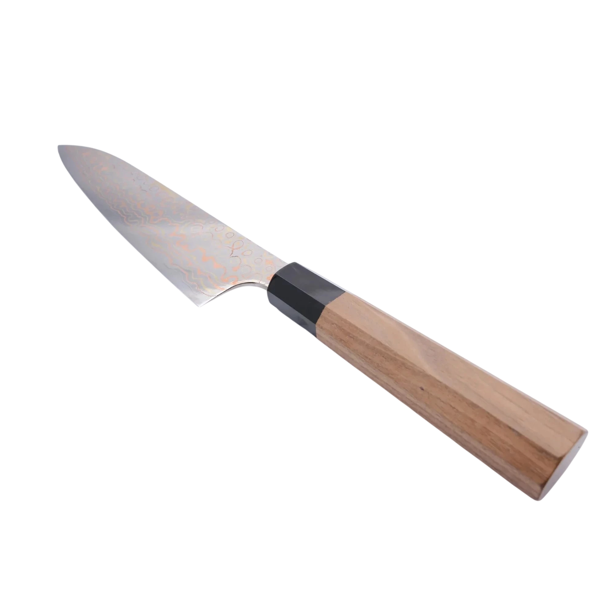 Nigara Hamono 240mm Gyoto Blue #2 Regenbogendamast