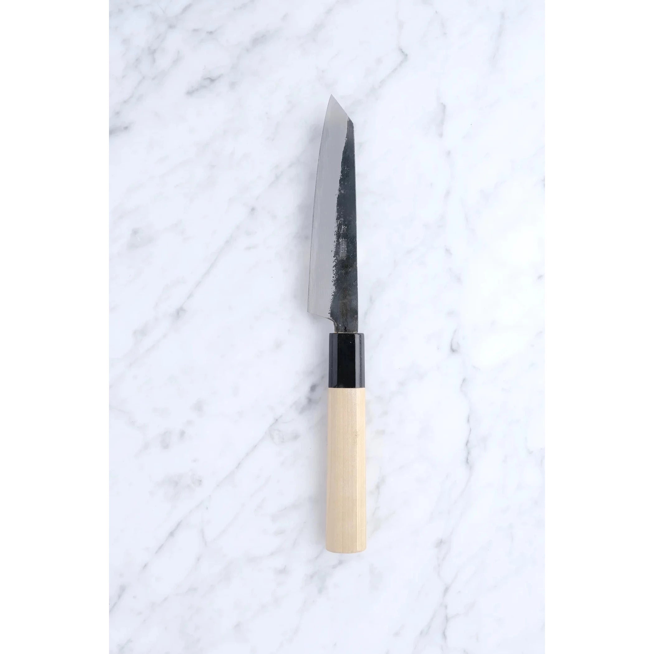 Sakai Kikumori Kikuzuki KU White 2 Kiritsuke Petty 135mm.
