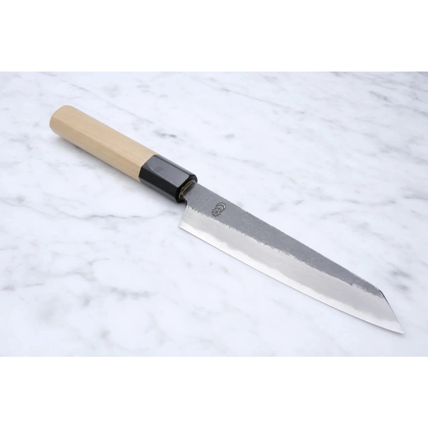 Sakai Kikumori Kikuzuki KU White 2 Kiritsuke Petty 135mm.