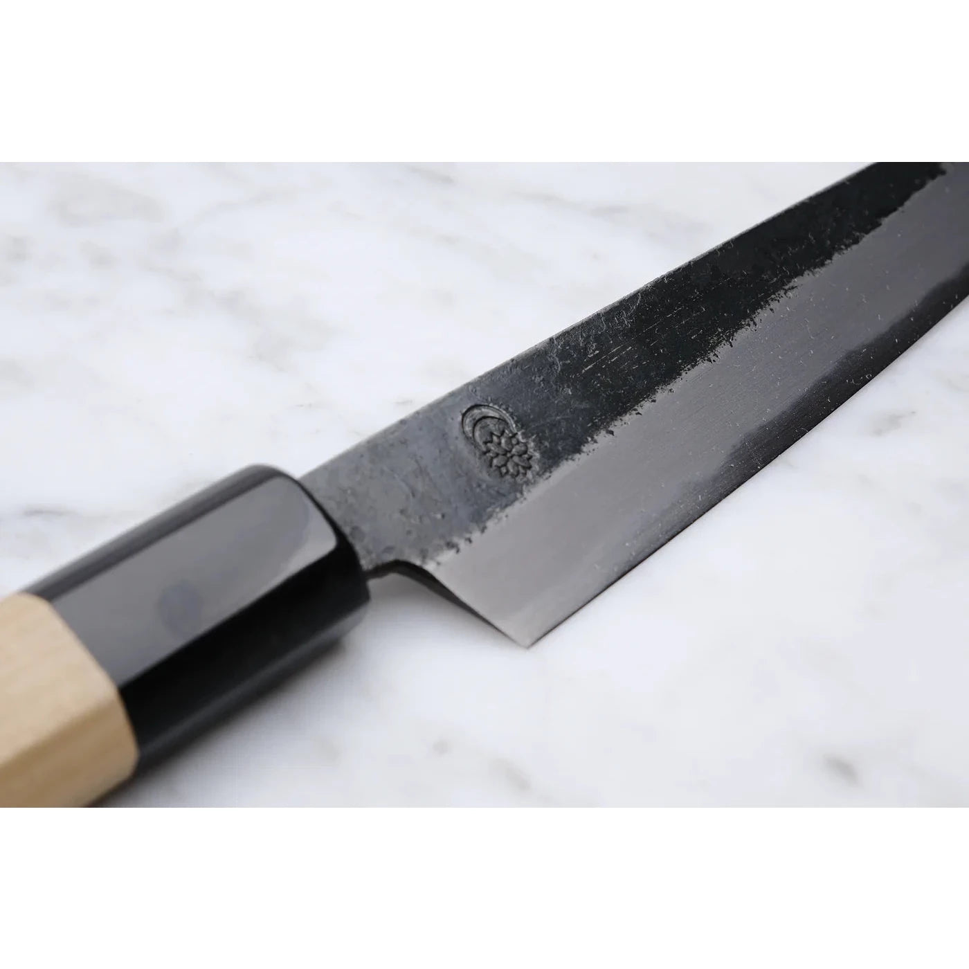 Sakai Kikumori Kikuzuki KU White 2 Kiritsuke Petty 135mm.