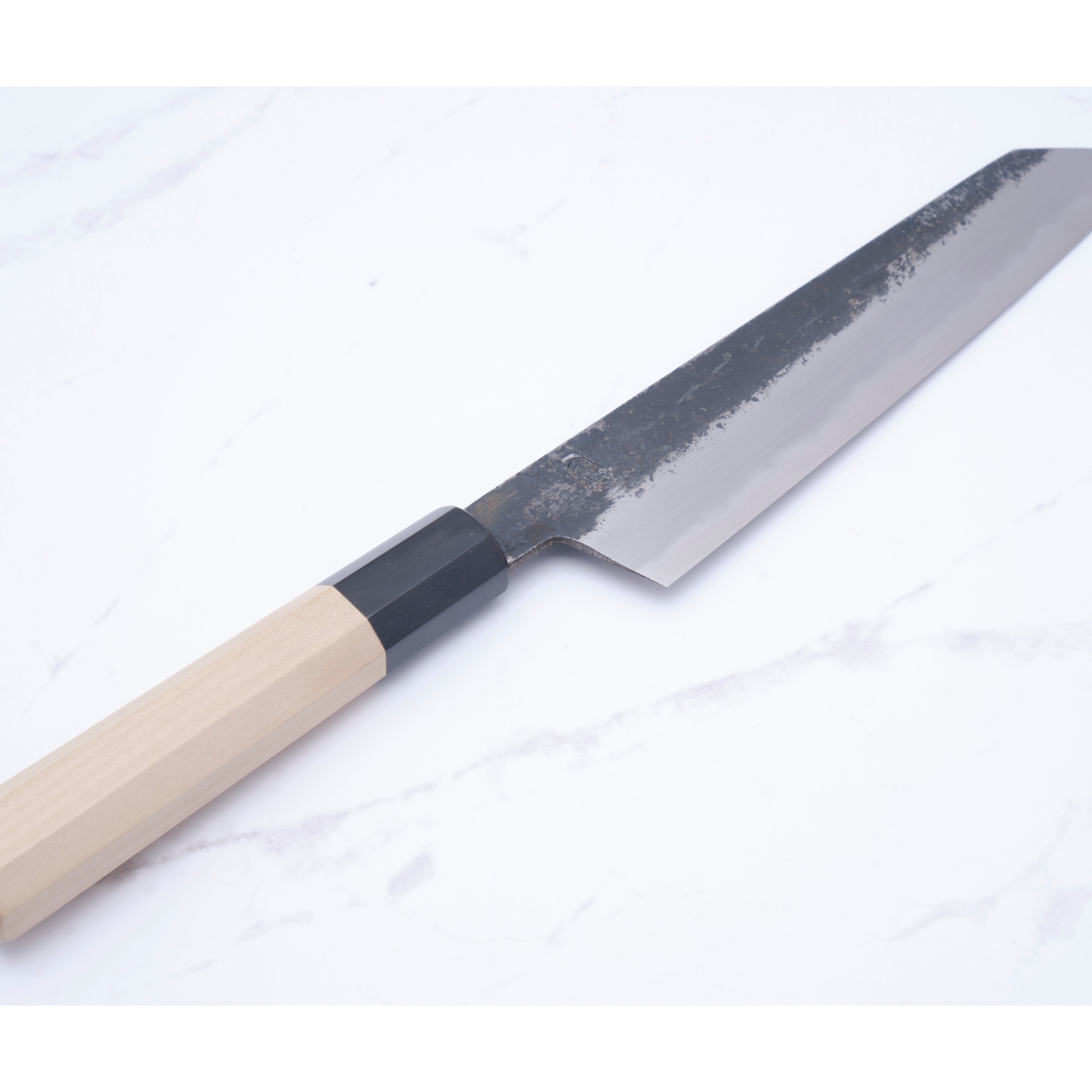Sakai Kikumori Kikuzuki KU White 2 Kiritsuke Gyuto 240mm.