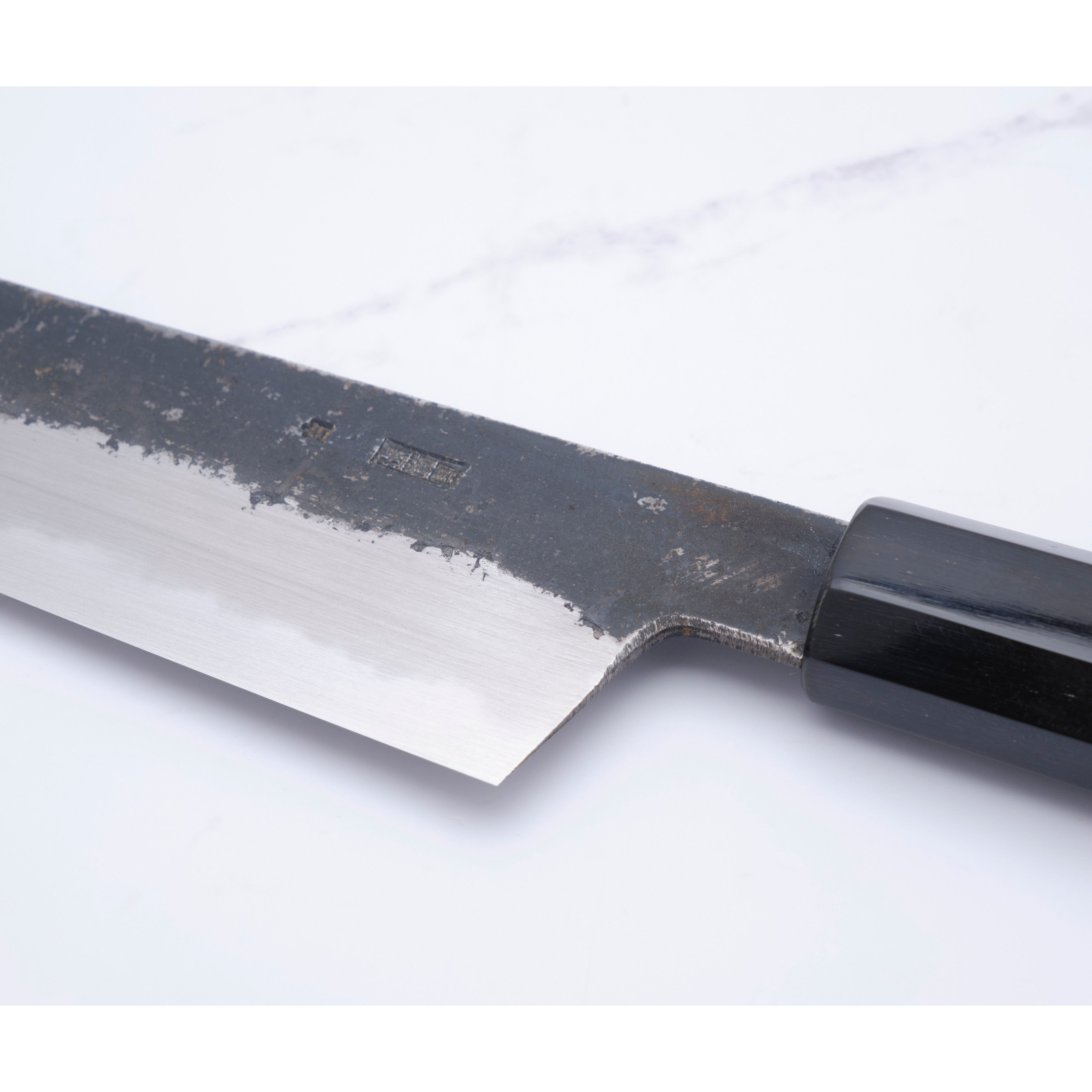 Sakai Kikumori Kikuzuki KU White 2 Kiritsuke Gyuto 240mm.