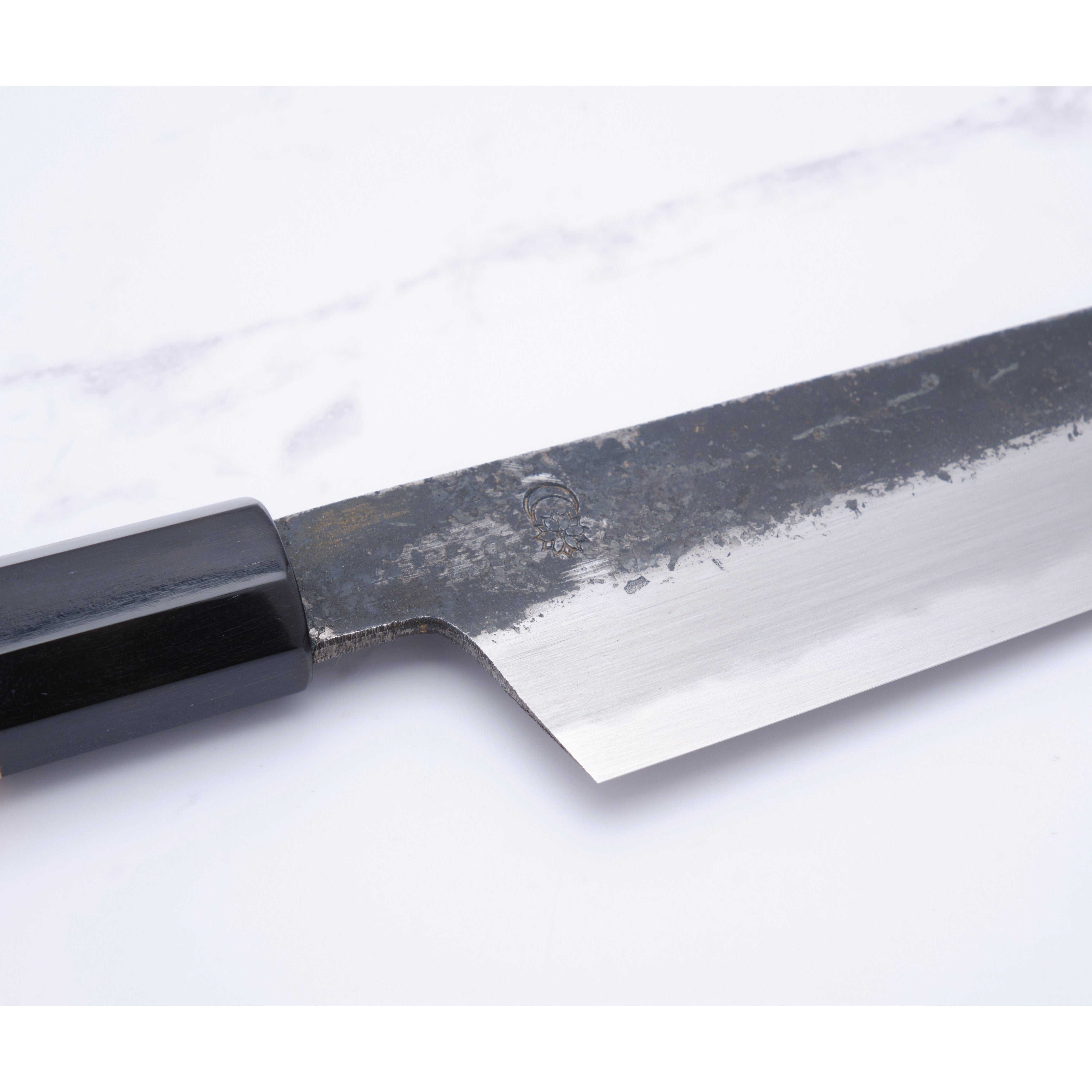 Sakai Kikumori Kikuzuki KU White 2 Kiritsuke Gyuto 240mm.