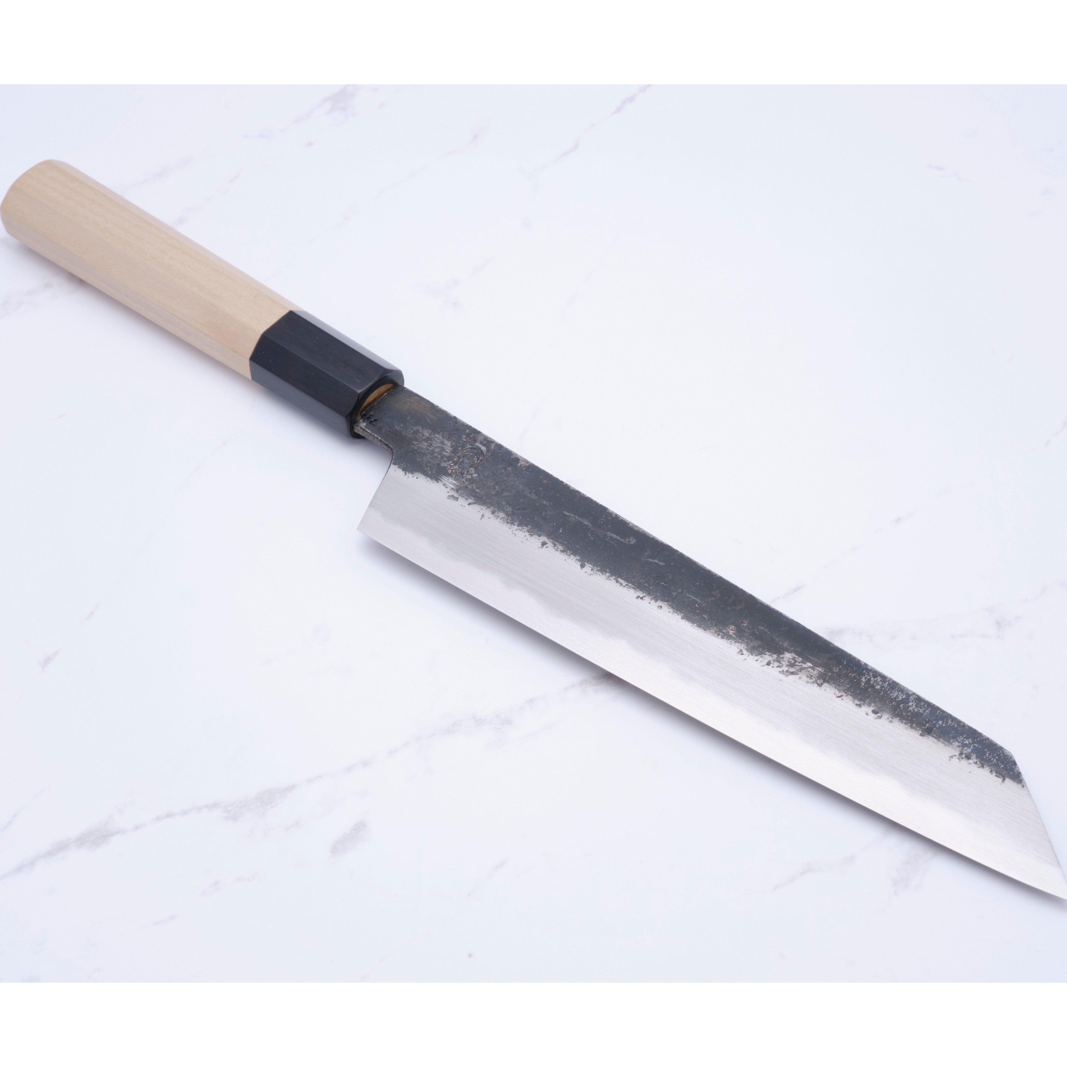 Sakai Kikumori Kikuzuki KU White 2 Kiritsuke Gyuto 240mm.