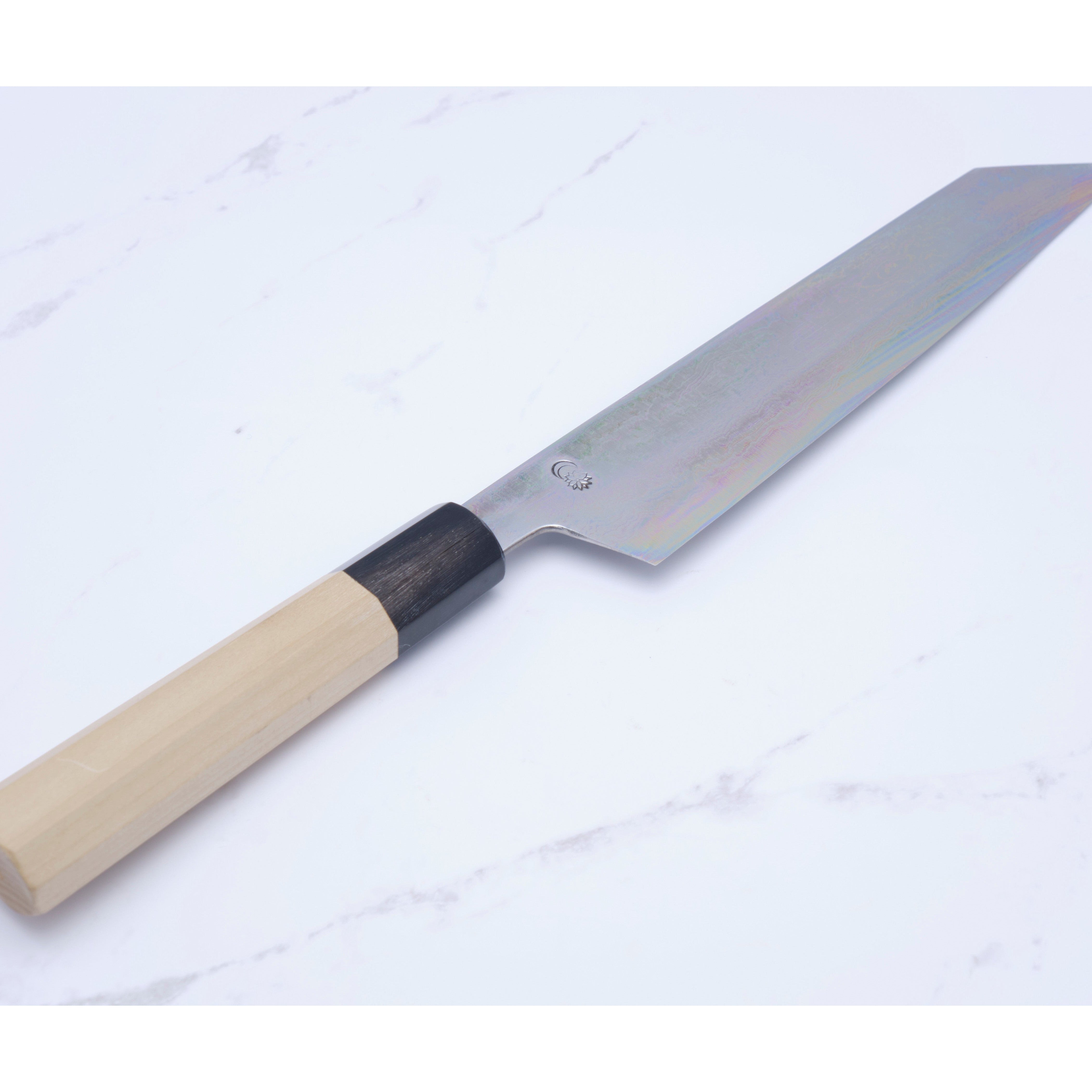 Sakai Kikumori Kikuzuki Uzu Kiritsuke Gyuto 210mm.
