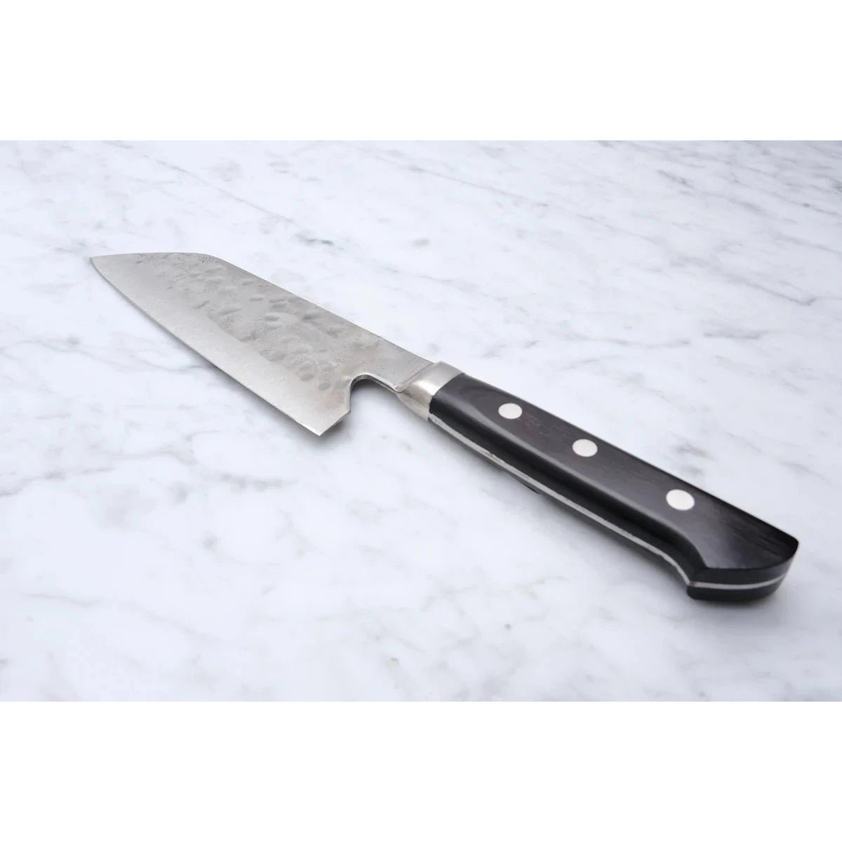 Fujiwara Maboroshi 165 mm Santoku - Shirogami #1_ _ _ _FM - ST - 1657. Kokkekniv by Fujiwara