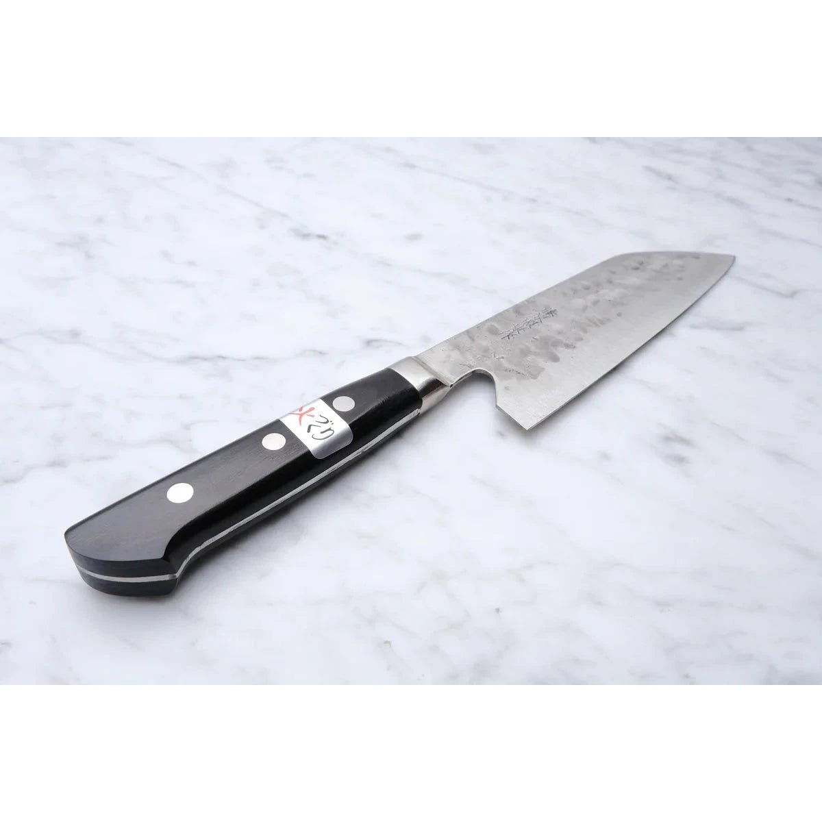 Fujiwara Maboroshi 165 mm Santoku - Shirogami #1_ _ _ _FM - ST - 1656. Kokkekniv by Fujiwara