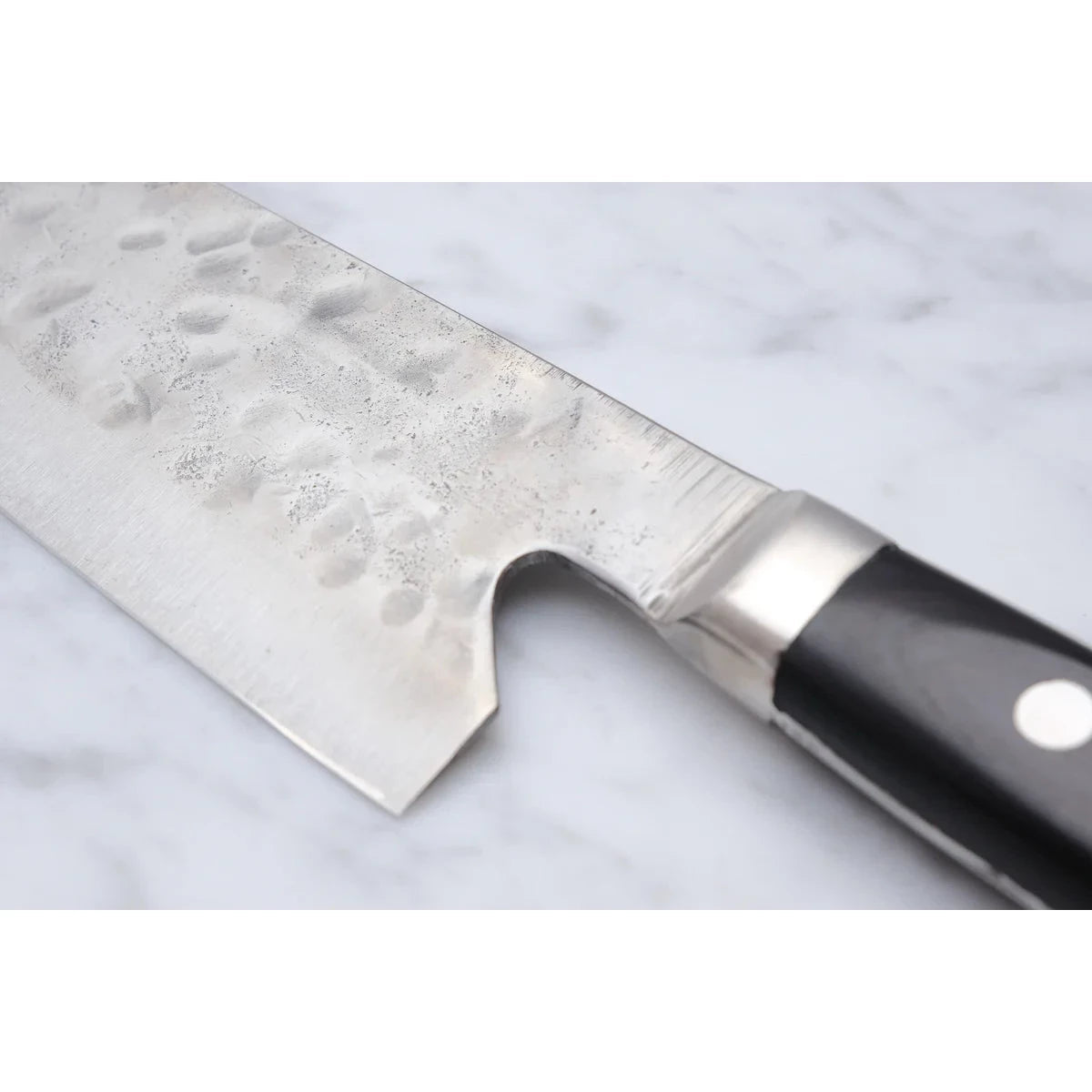 Fujiwara Maboroshi 165 mm Santoku - Shirogami #1_ _ _ _FM - ST - 1652. Kokkekniv by Fujiwara