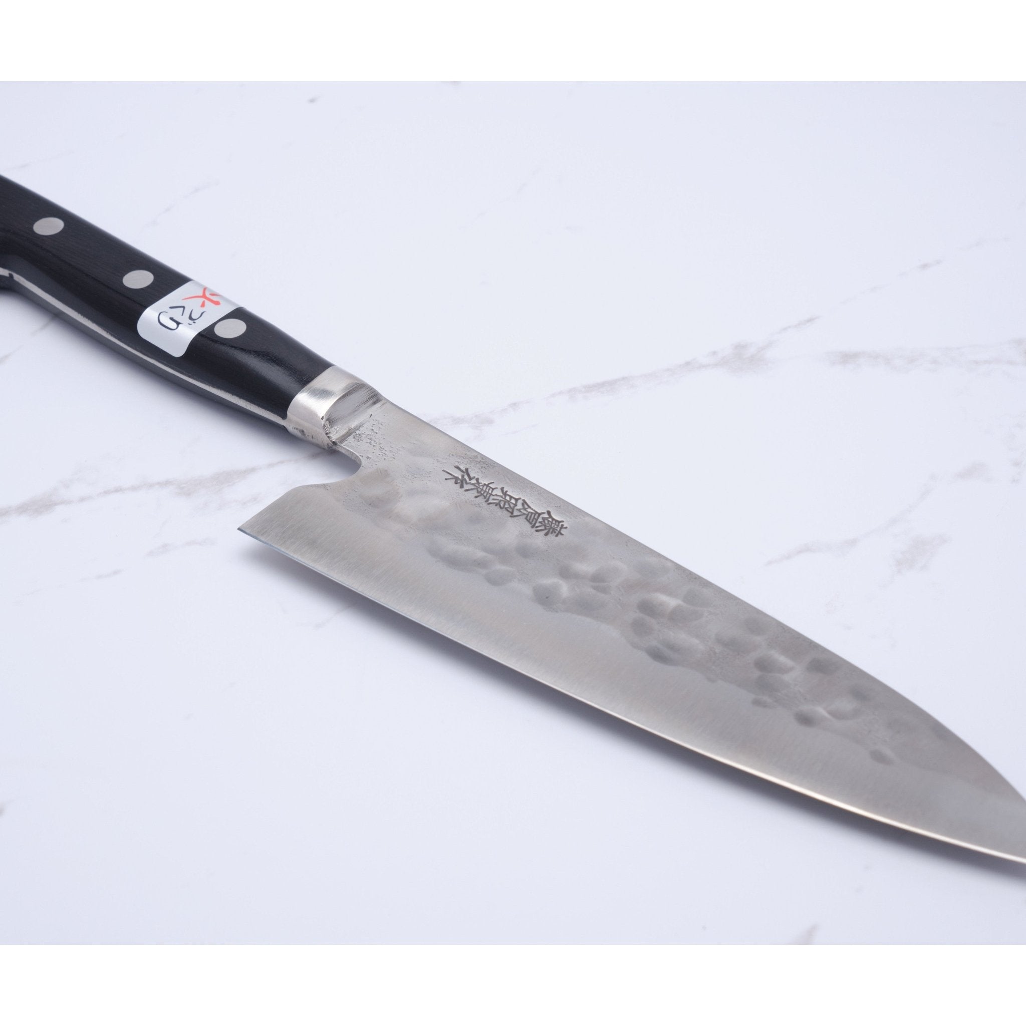 Fujiwara Maboroshi 180 mm Santoku - Shirogami #1_ _ _ _FM - BU - 1807. Kokkekniv by Fujiwara