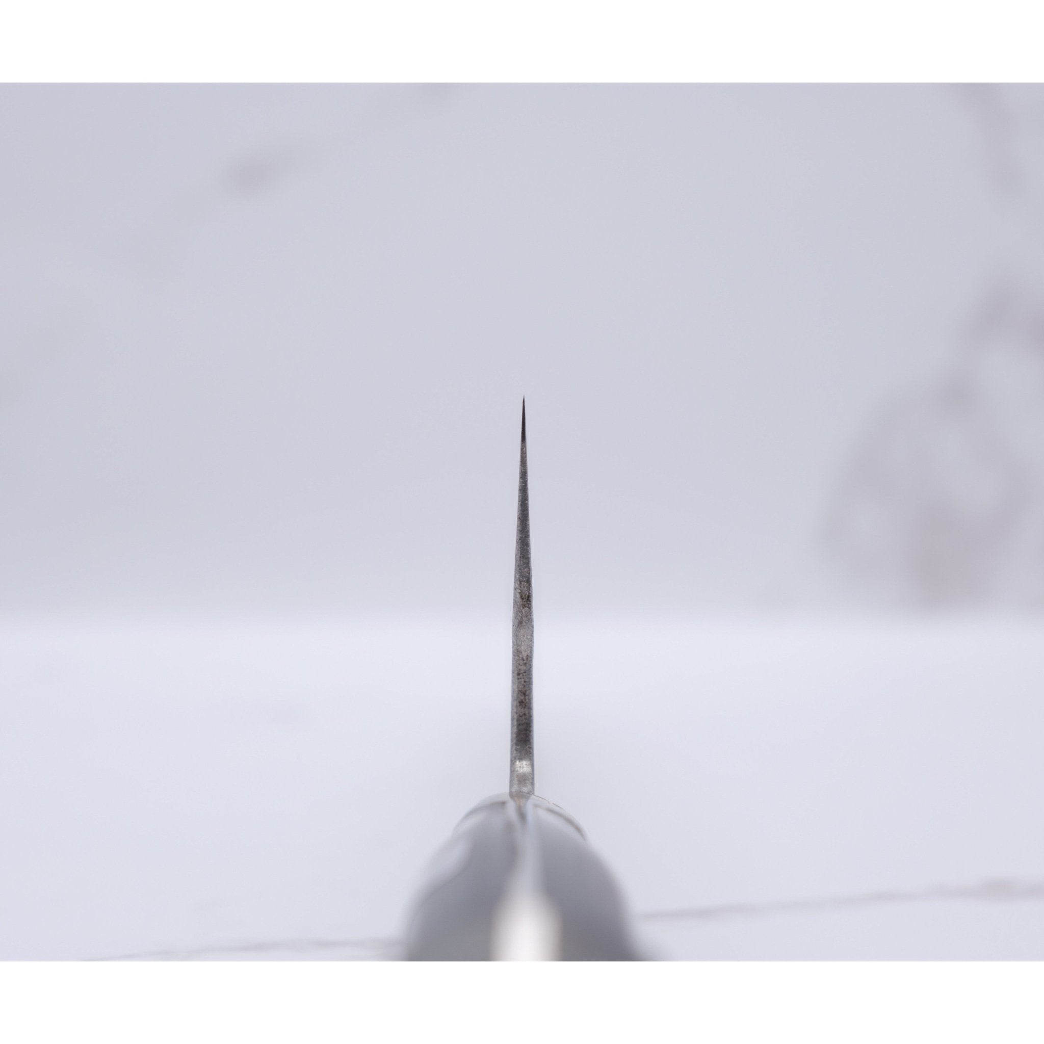 Fujiwara Maboroshi 180 mm Santoku - Shirogami #1_ _ _ _FM - BU - 1808. Kokkekniv by Fujiwara