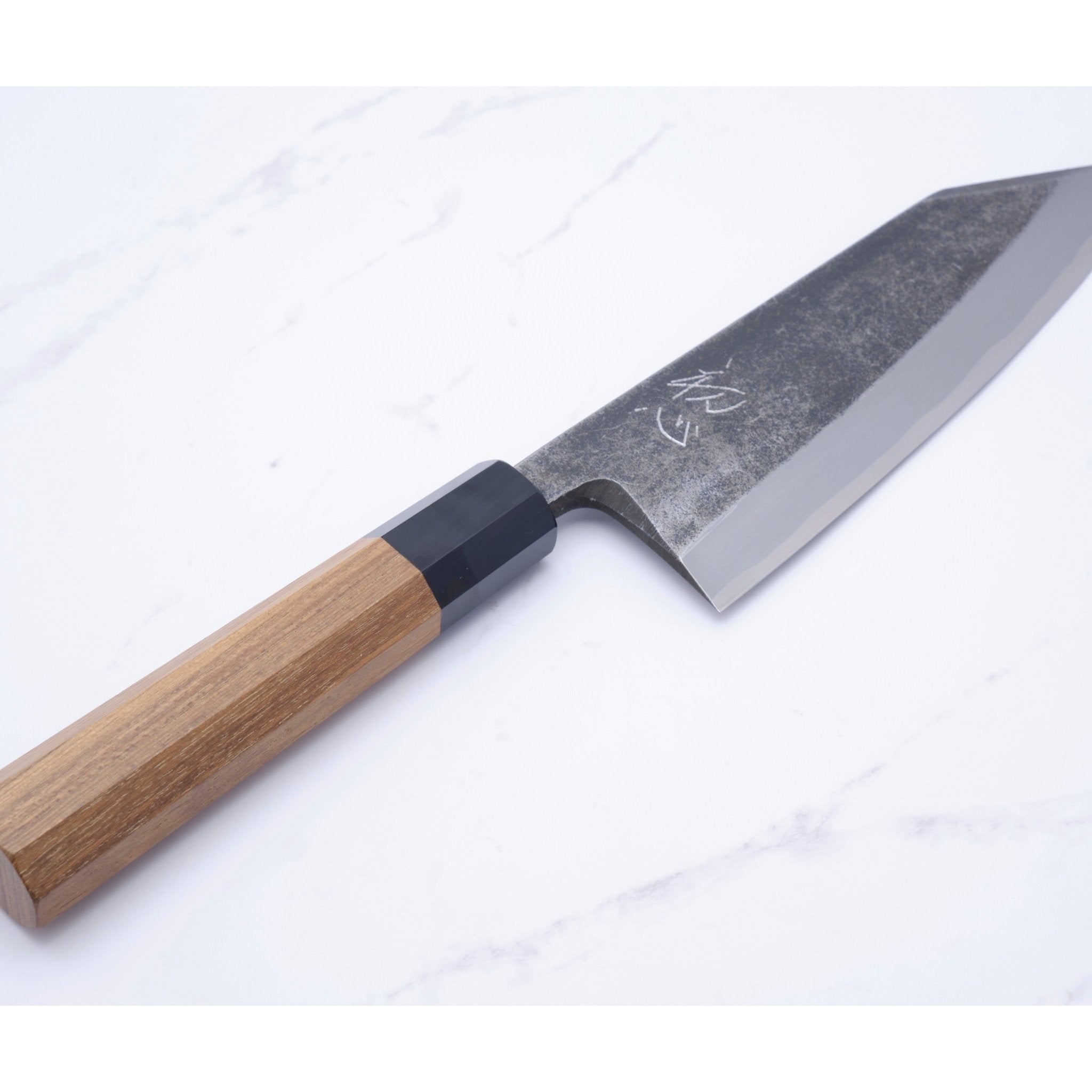 Hatsukokoro Shirasagi 180 mm Kiritsuke Deba Aogami - 2_ _ _ _HK - SG - KDB1804. Deba by Hatsukokoro