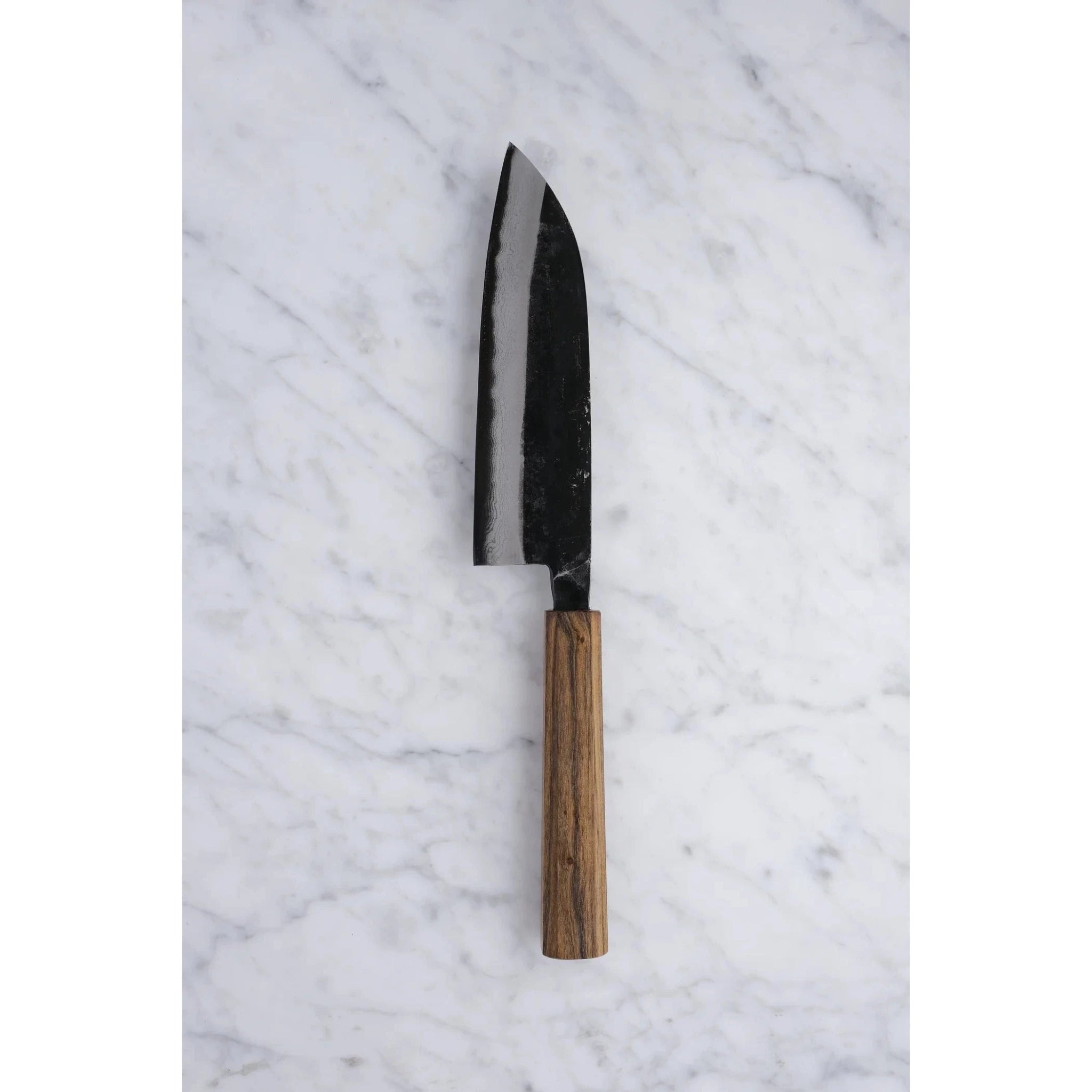 Hatsukokoro Shikkoku 165 mm Santoku - Aogami 2_ _ _ _HK - SK - S1659. Santoku by Hatsukokoro