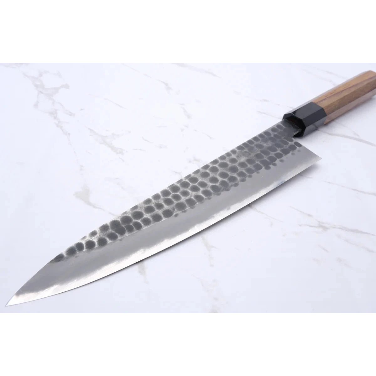 Mutsumi Hinoura Ajikataya 240 mm Gyuto - Shirogami #2_ _ _ _MHA - 240GT - W26. Kokkekniv by Hinoura
