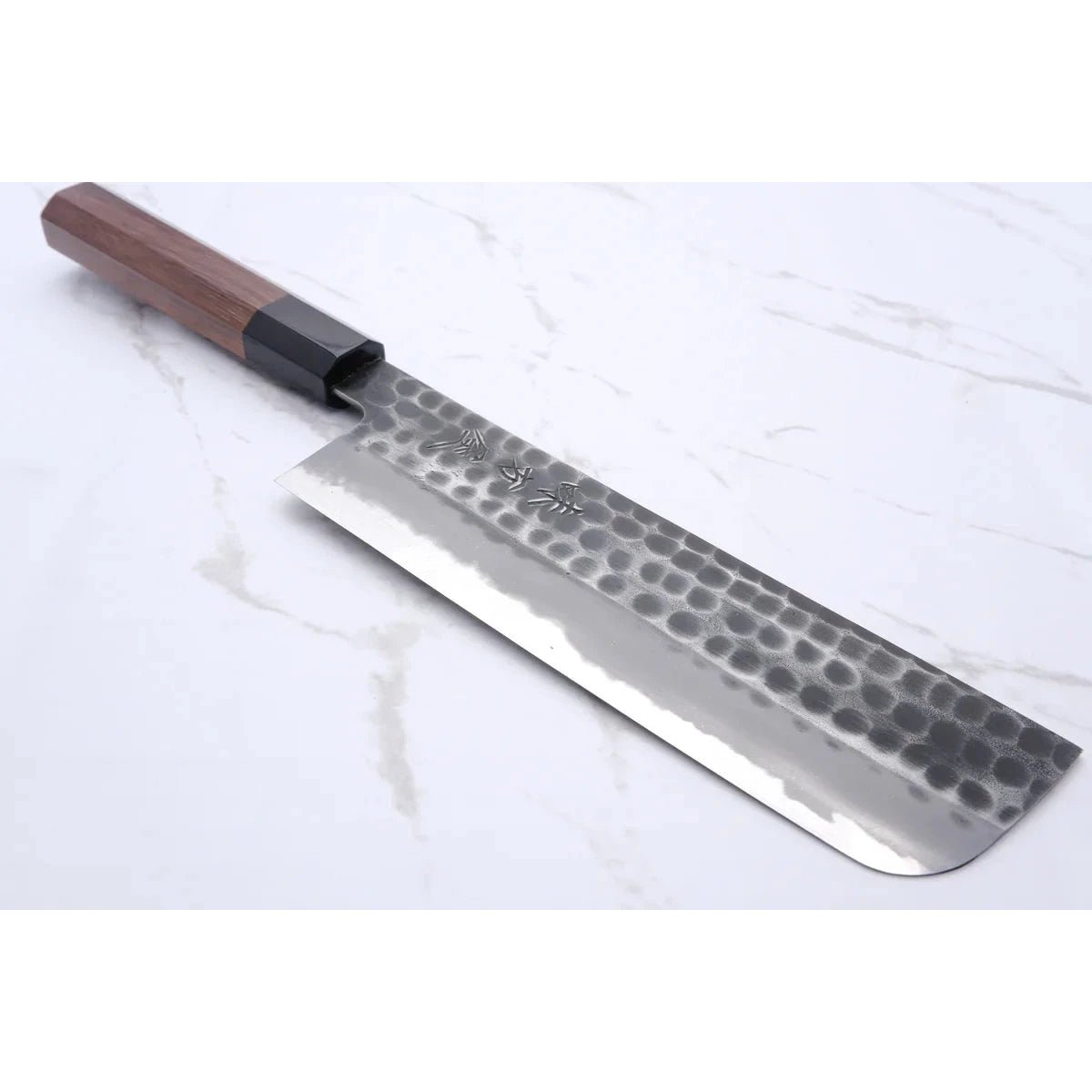 Mutsumi Hinoura Ajikataya 180 mm Nakiri - Shirogami #2_ _ _ _MH - A - NA180 - W25. Nakiri by Hinoura