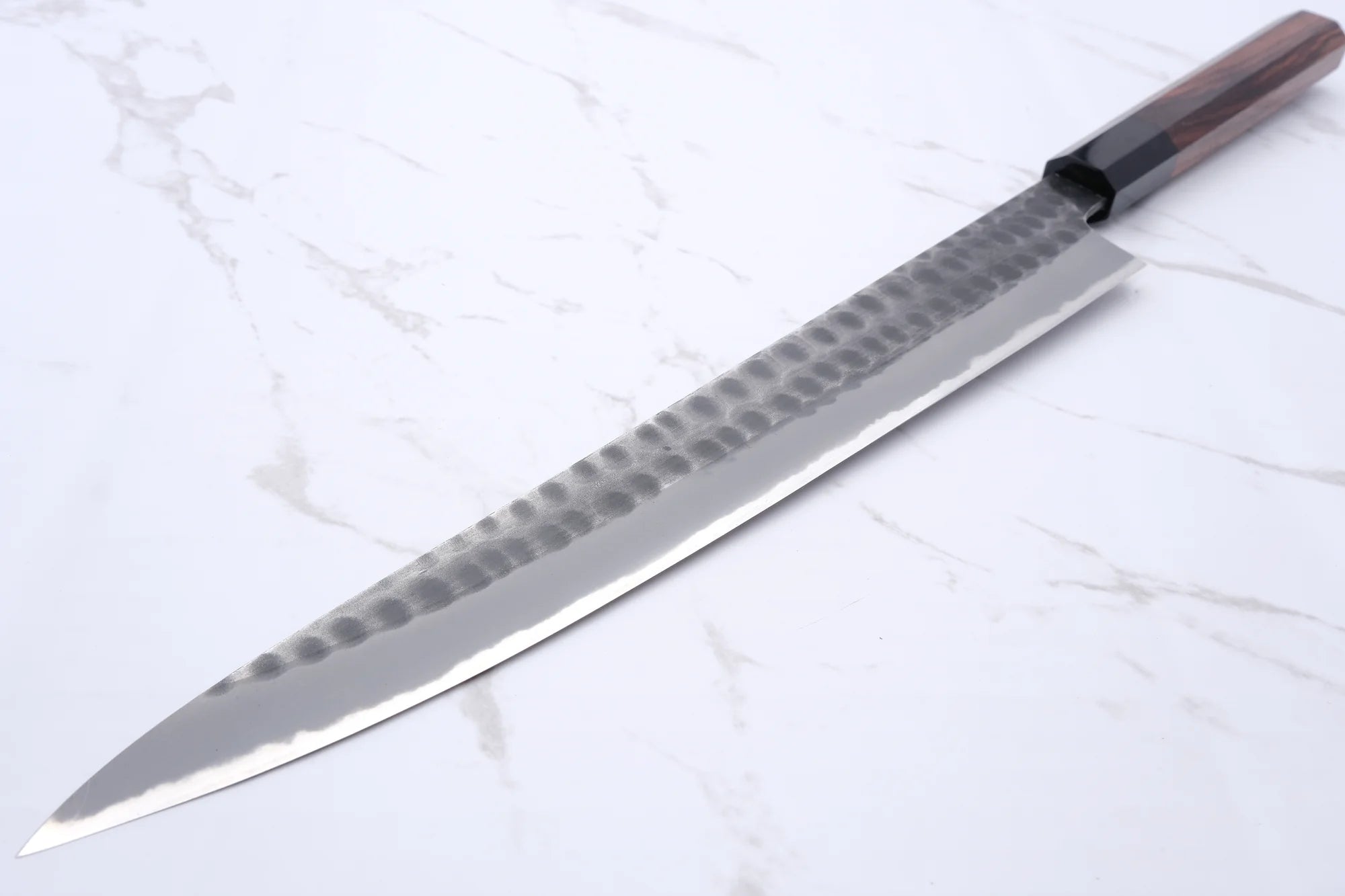 Mutsumi Hinoura Ajikataya 270 mm Sujihiki - Shirogami #2_ _ _ _MHA - 270SJ - W26. Sujihiki by Hinoura