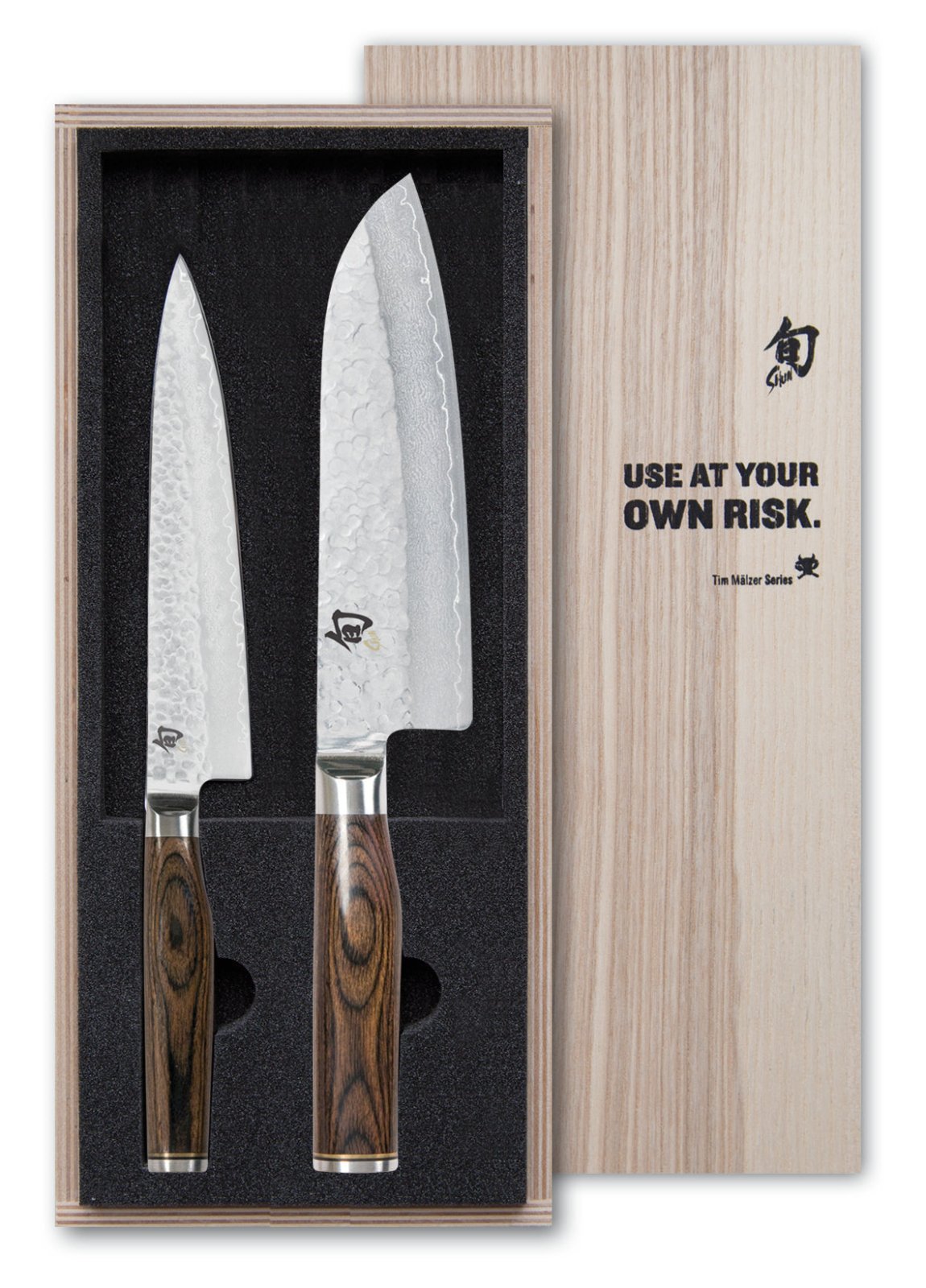Shun Premier Knivsæt m. Santoku og Utility_ _ _ _TDMS - 2302. Knivsæt by KAI