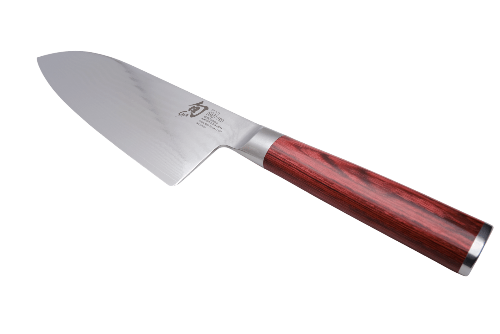 KAI KAI Shun Wide Santoku Limited Edition Red Handle _4