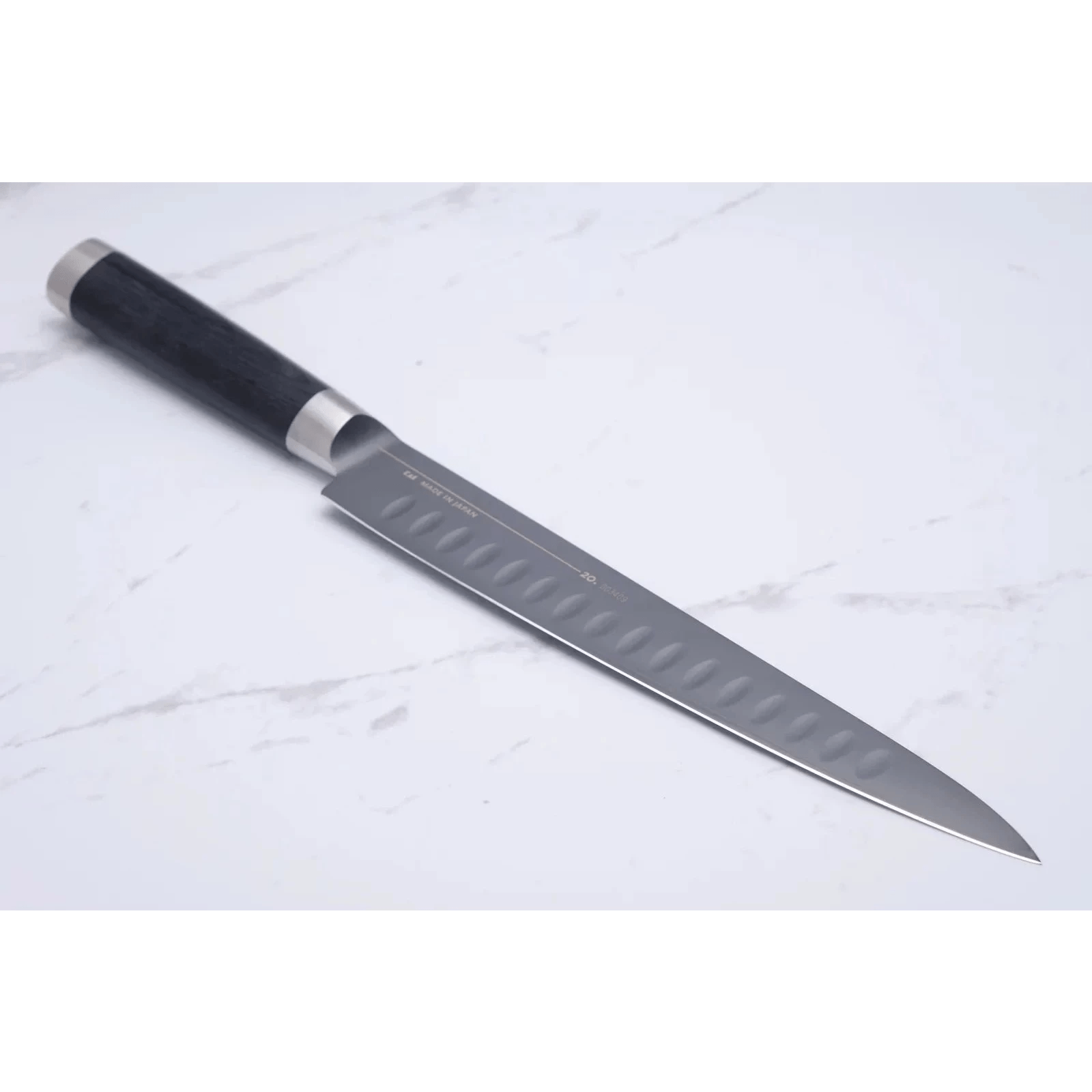 Michel Bras 230 mm Slicer m. luftskær #3_ _ _ _BK - 00033. Slicer by KAI