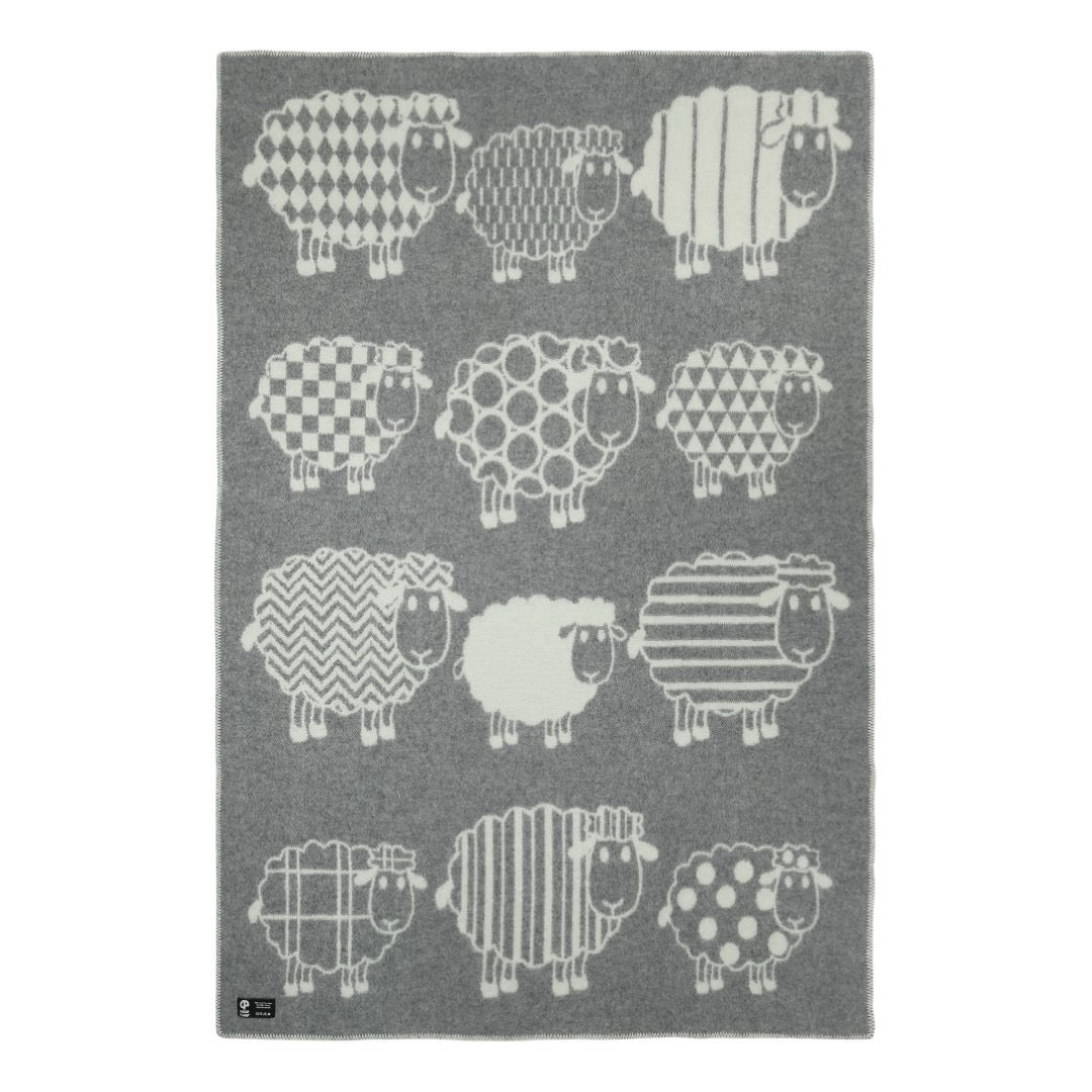 Læsø Garnspinderi 'Funny Sheep’ Læsø Plaid® i 100% ren ny uld _3
