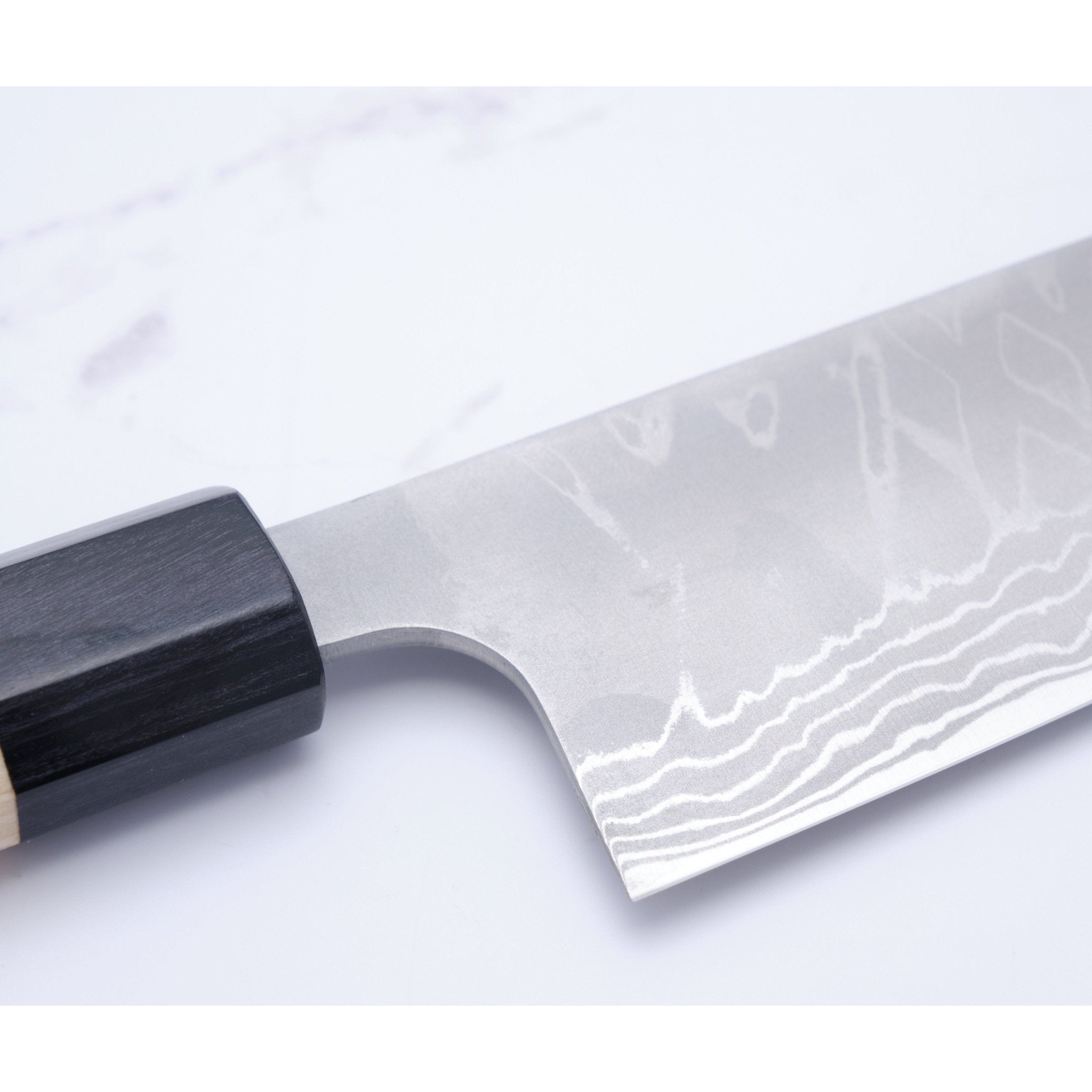 Masakage Shimo 170 mm Santoku White - 2_ _ _ _MAS - SHI - ST1706. Santoku by Masakage