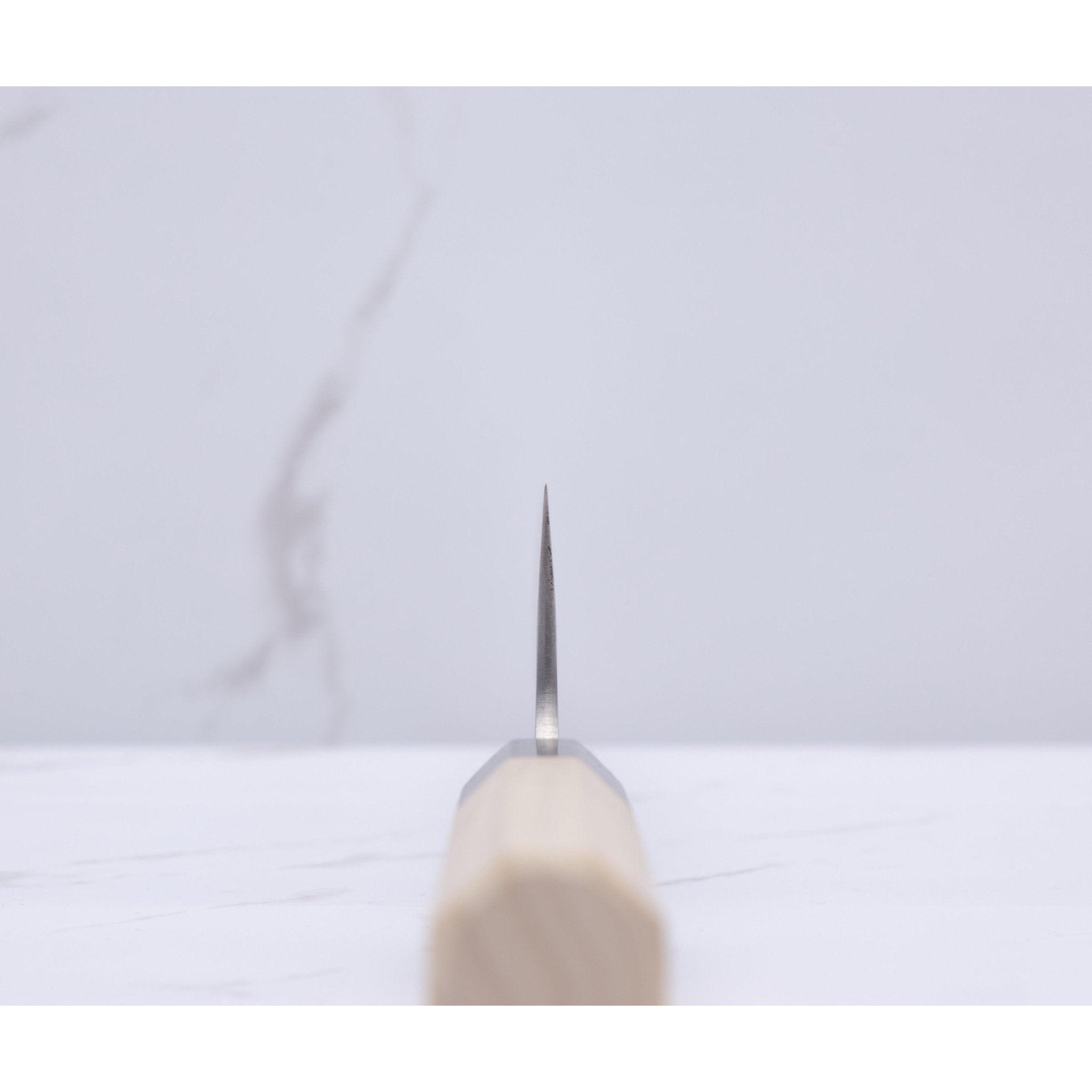 Masakage Shimo 170 mm Santoku White - 2_ _ _ _MAS - SHI - ST1708. Santoku by Masakage