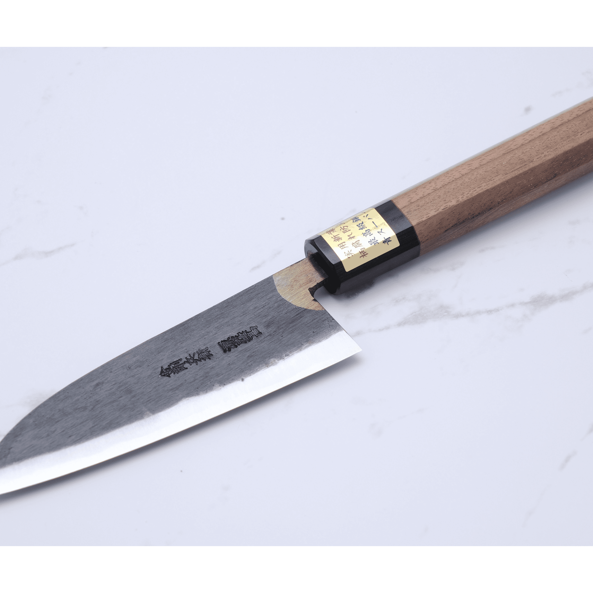 Moritaka 130 mm Santoku Aogami - Super_ _ _ _ES - 130S6. Santoku by Moritaka