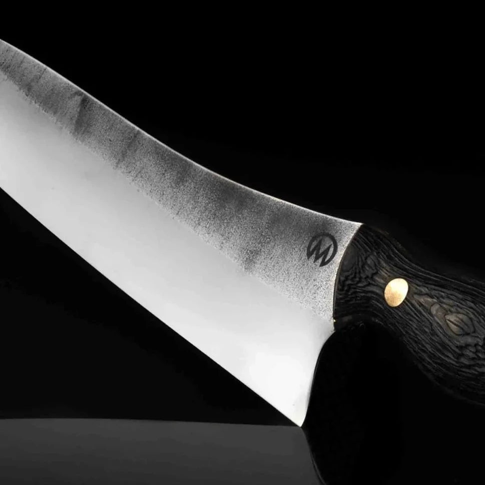 Gyuto køkkenknive fra M_Knives. 'Moustache - Gyotu' køkkenkniv _MKN/MSTC/GYUTO/3681/01