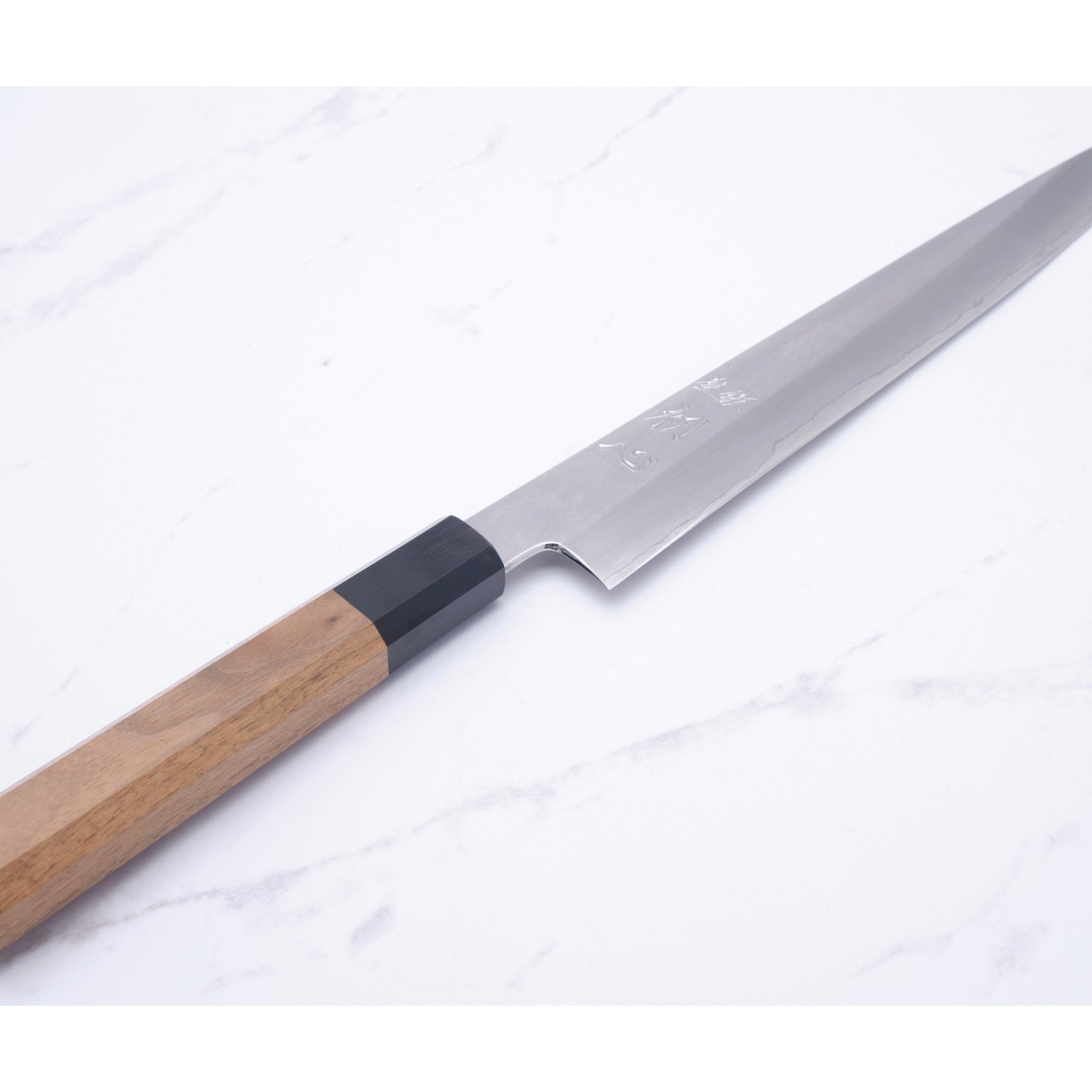 Satoshi Nakagawa 240 mm Sujihiki Gin - 3_ _ _ _NS - GIN3 - SJ2404. Slicer by Nakagawa Satoshi