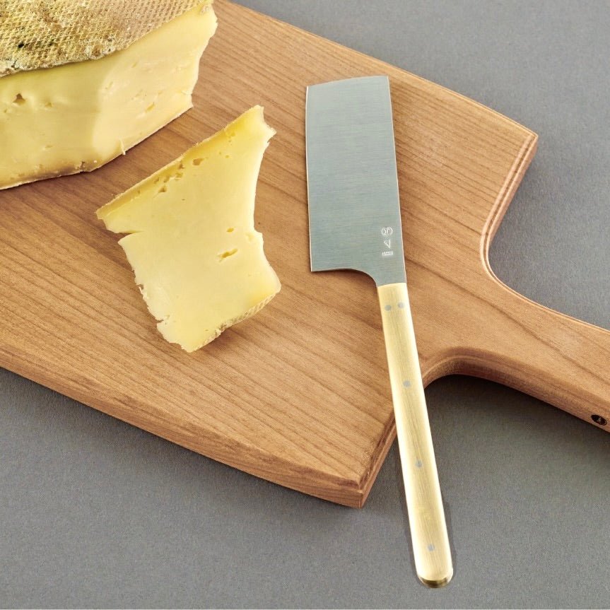 Narito Knives ‘Narito’ - lille japansk ostekniv i rustfrit stål og messing _1