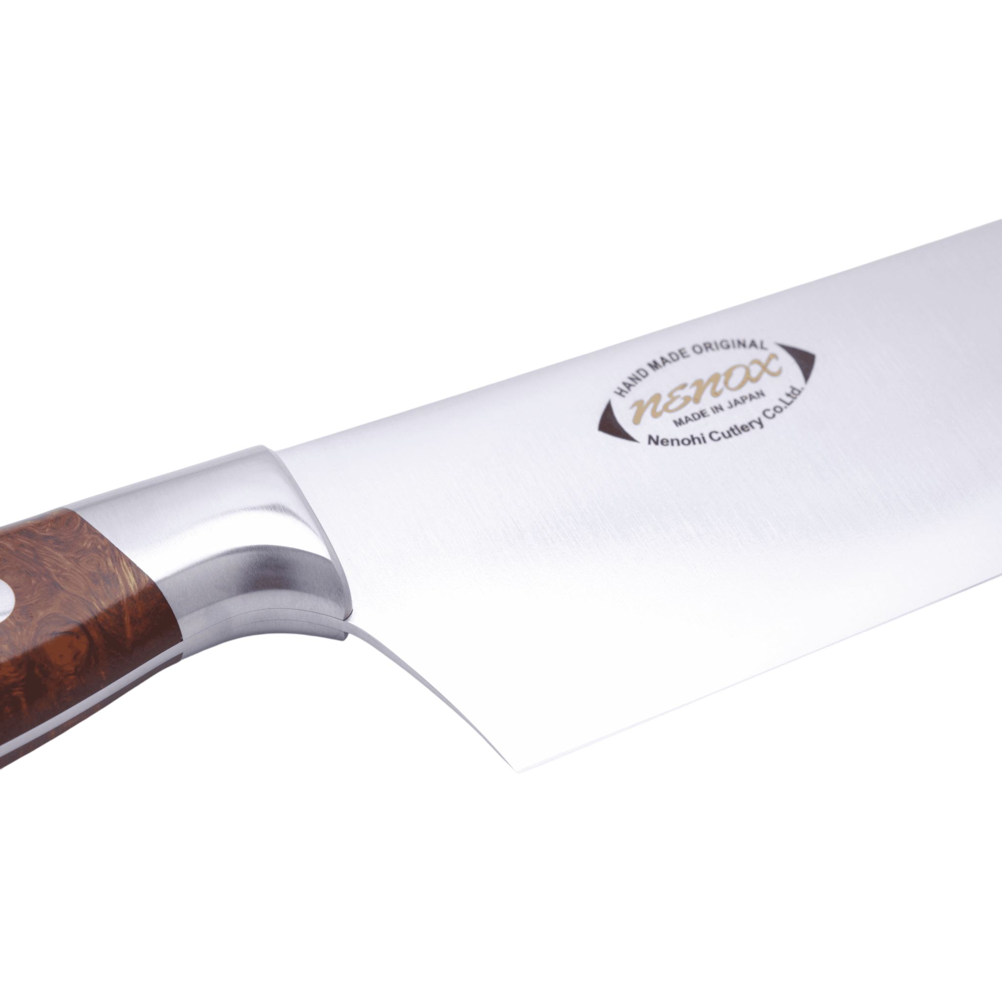 Nenox 240 mm Wide Kiritsuke Desert Ironwood_ _ _ _HNE - IWKI - 240 - R6. Kokkekniv by Nenox