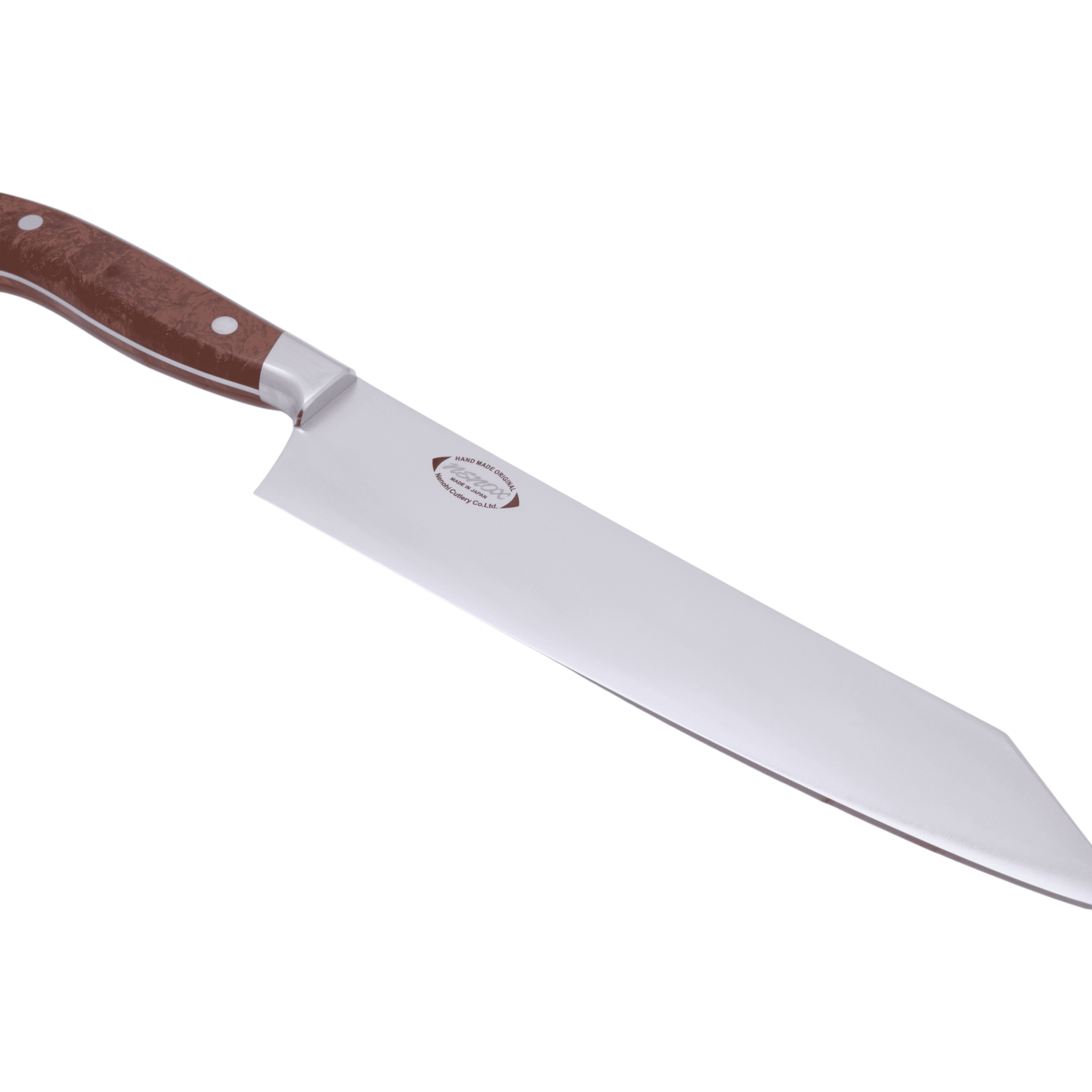 Nenox 240 mm Wide Kiritsuke Desert Ironwood_ _ _ _HNE - IWKI - 240 - R7. Kokkekniv by Nenox