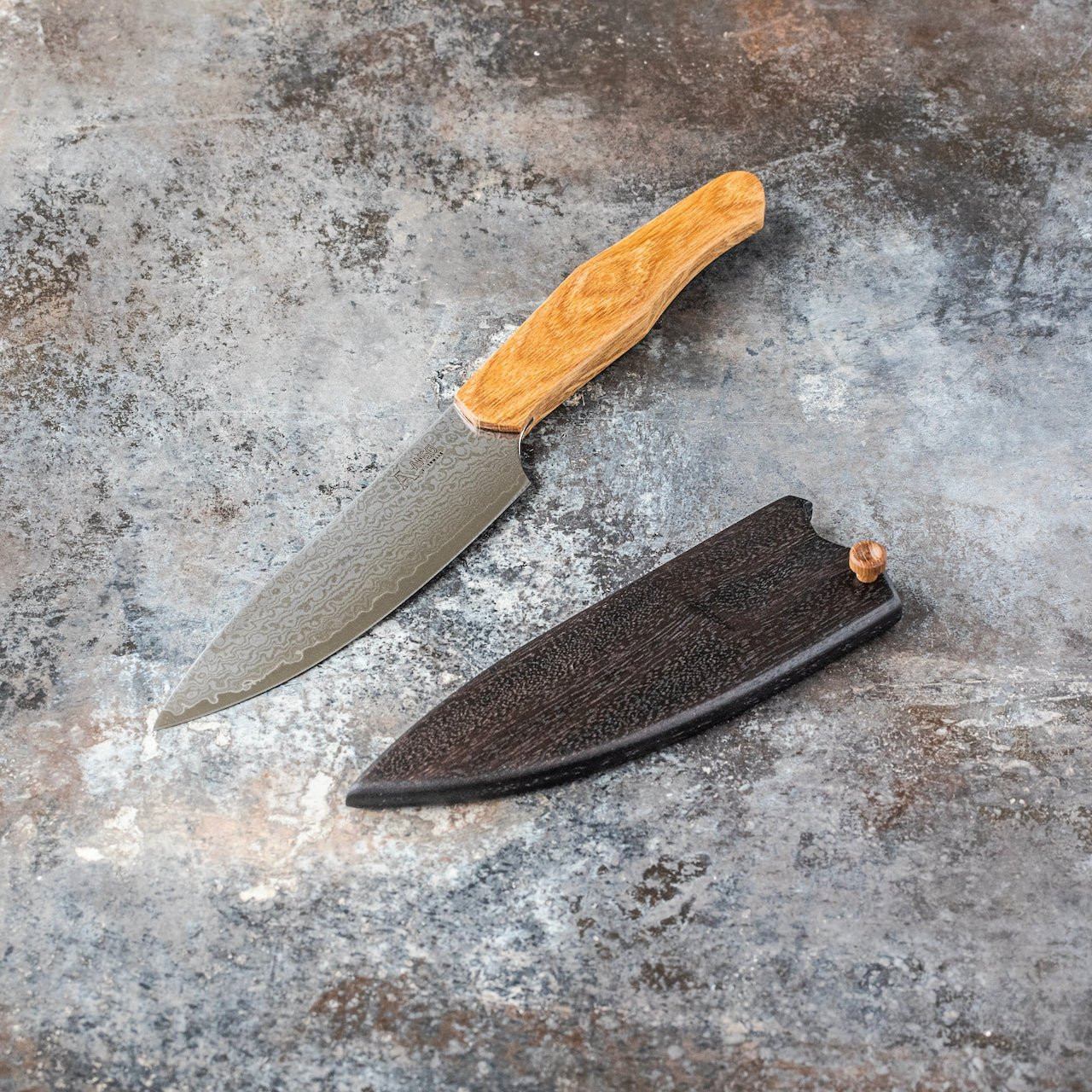Universalknive fra Ansø of Denmark Gastro. 'NJORD' Universalkniv Egetræ _NSF/NJRD/EGETR/UNIVE/3500/01