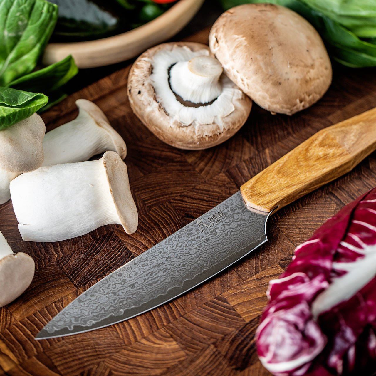 Universalknive fra Ansø of Denmark Gastro. 'NJORD' Universalkniv Egetræ _NSF/NJRD/EGETR/UNIVE/3500/01