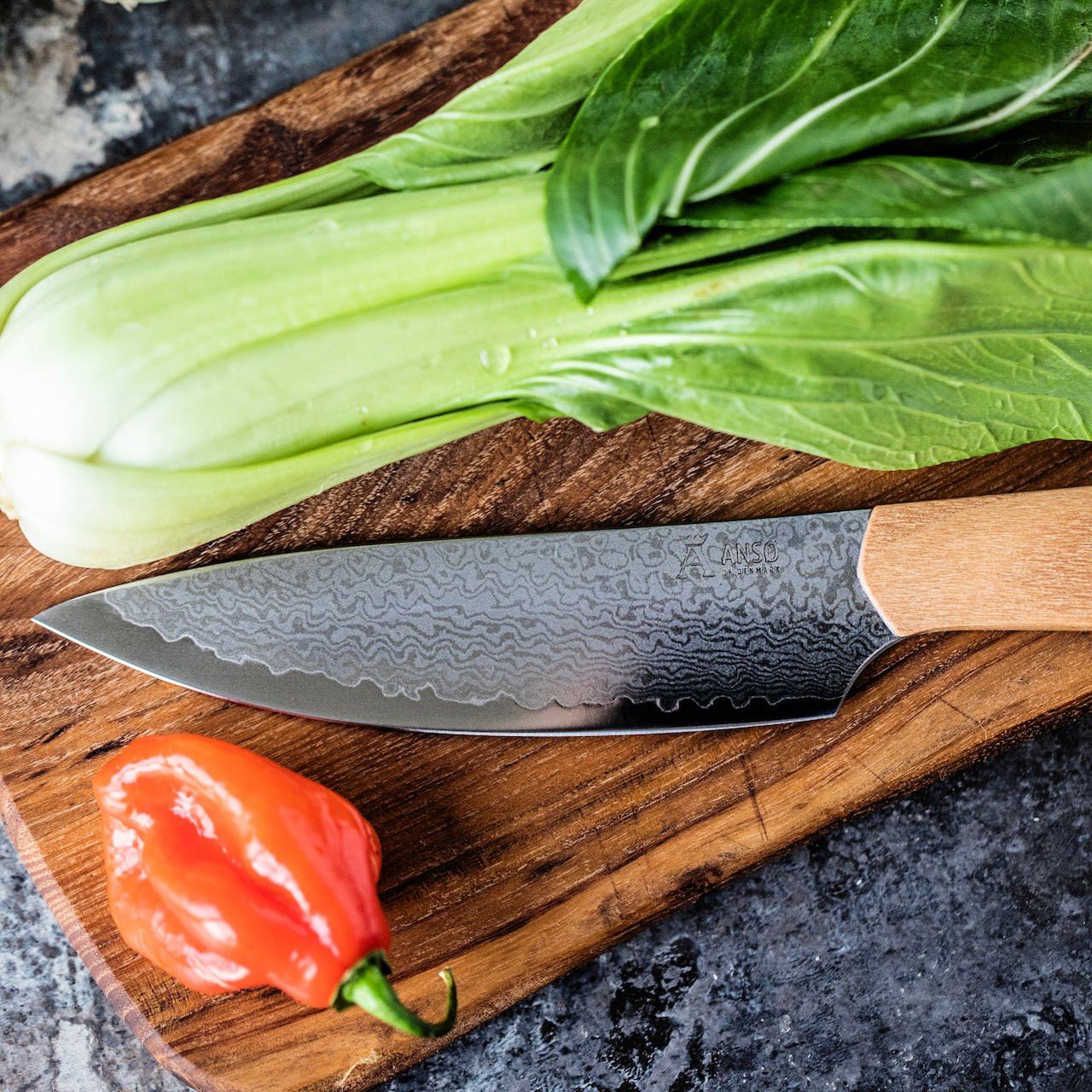 Universalknive fra Ansø of Denmark Gastro. 'NJORD' Universalkniv Egetræ _NSF/NJRD/EGETR/UNIVE/3500/01
