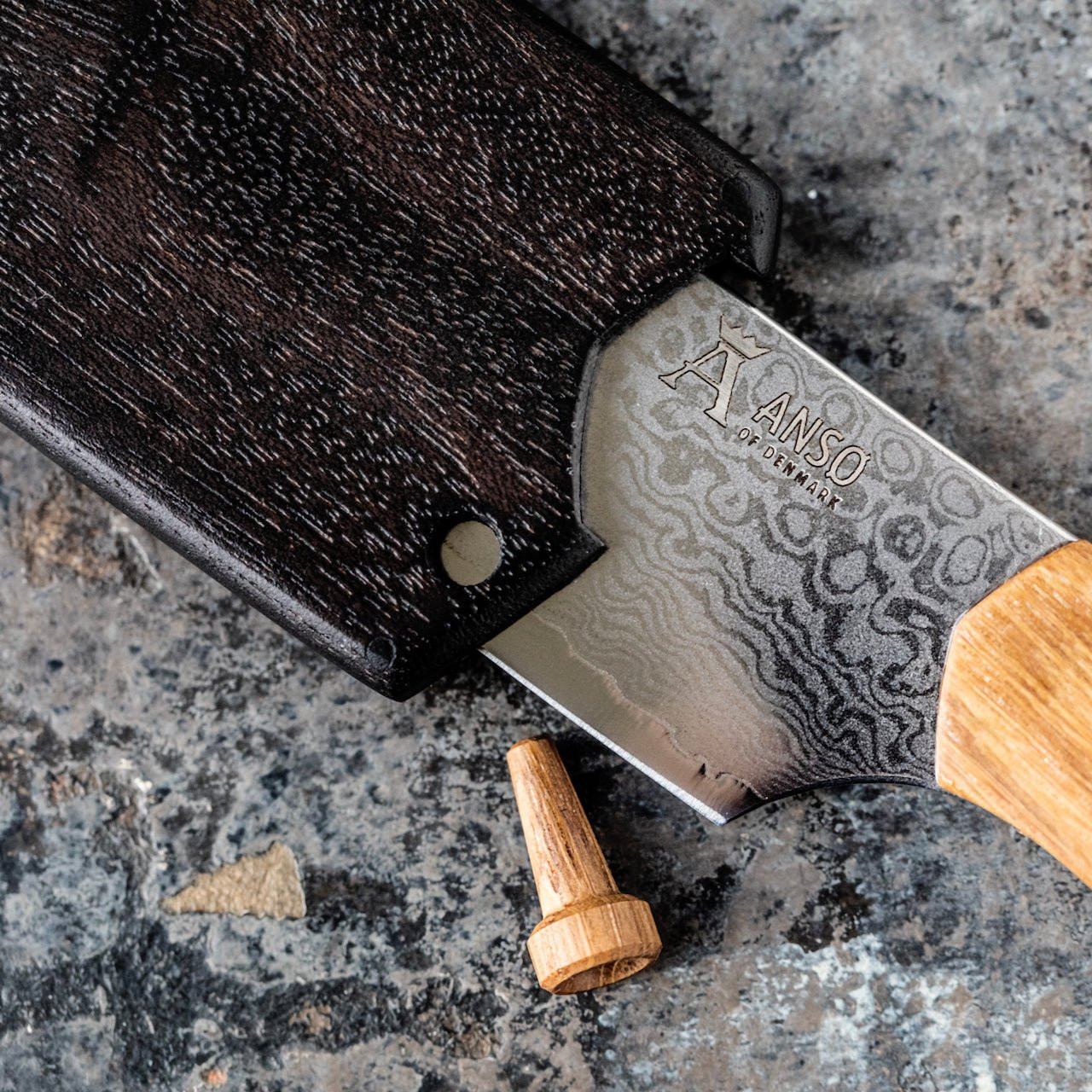 Universalknive fra Ansø of Denmark Gastro. 'NJORD' Universalkniv Egetræ _NSF/NJRD/EGETR/UNIVE/3500/01