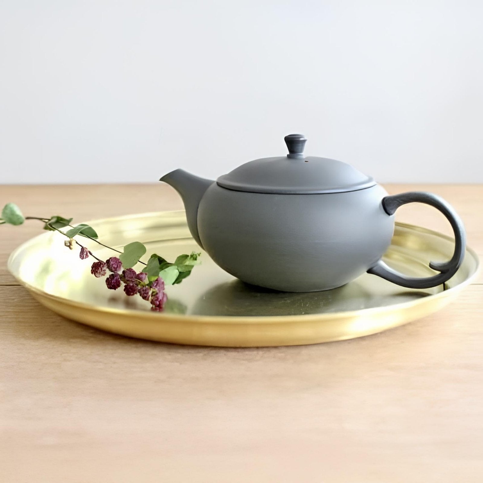 Sakami Kogei ‘Obon’ håndlavet japansk bakke i messing 24 cm_2